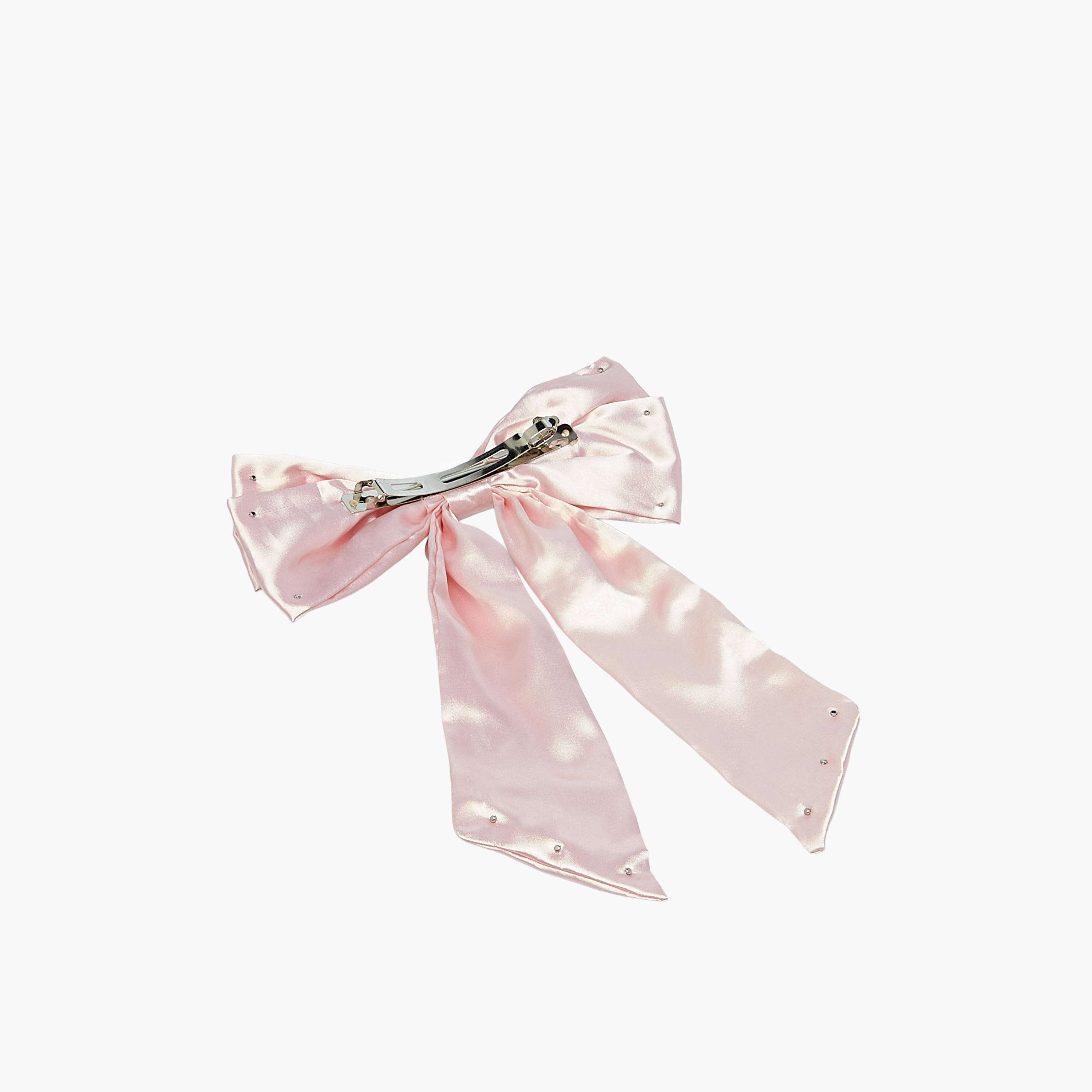 Bow Accent Barrette Hair Clip-women-hairaccessories-clips-image-3