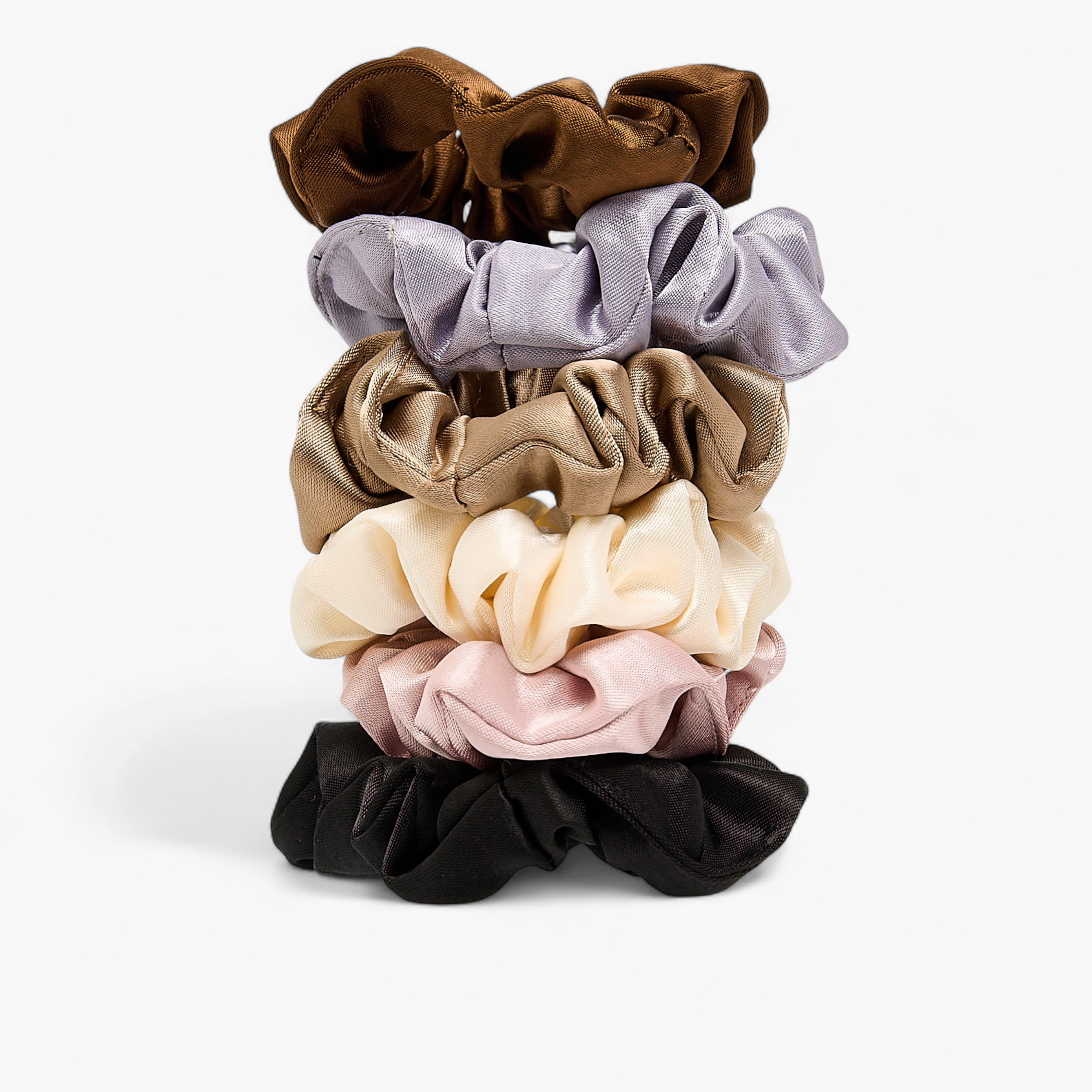 ربطات شعر - طقم 6 قطع-women-hairaccessories-scrunchies-image-2