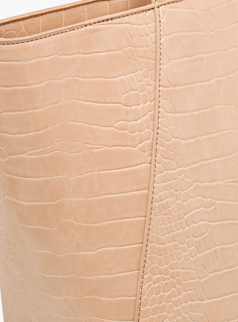 Adore Animal Textured Tote Bag with Handles-women-bagsandwallets-handbags-image-5