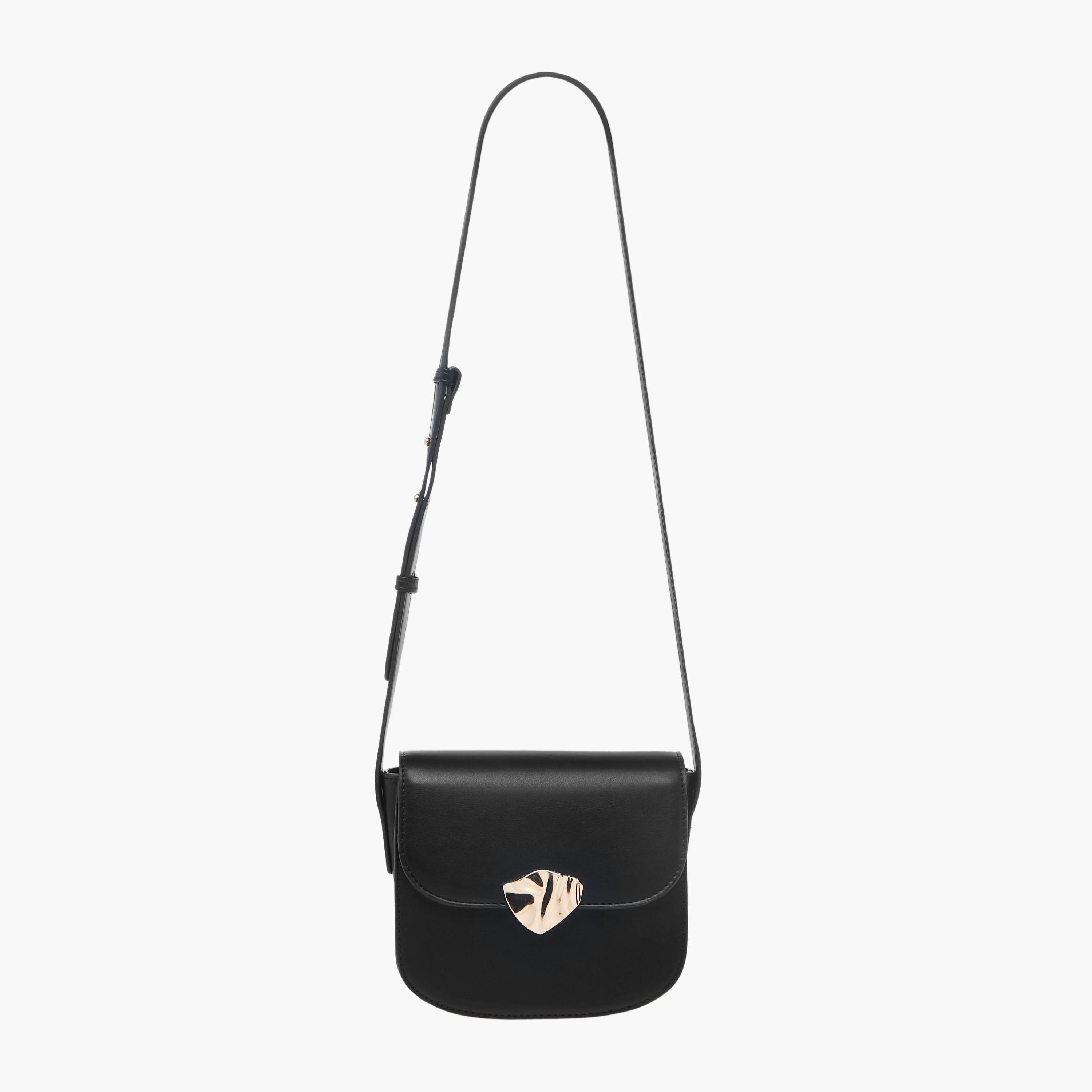شنطة كروس سادة  بحزام قابل للتعديل من أدور-women-bagsandwallets-handbags-image-3