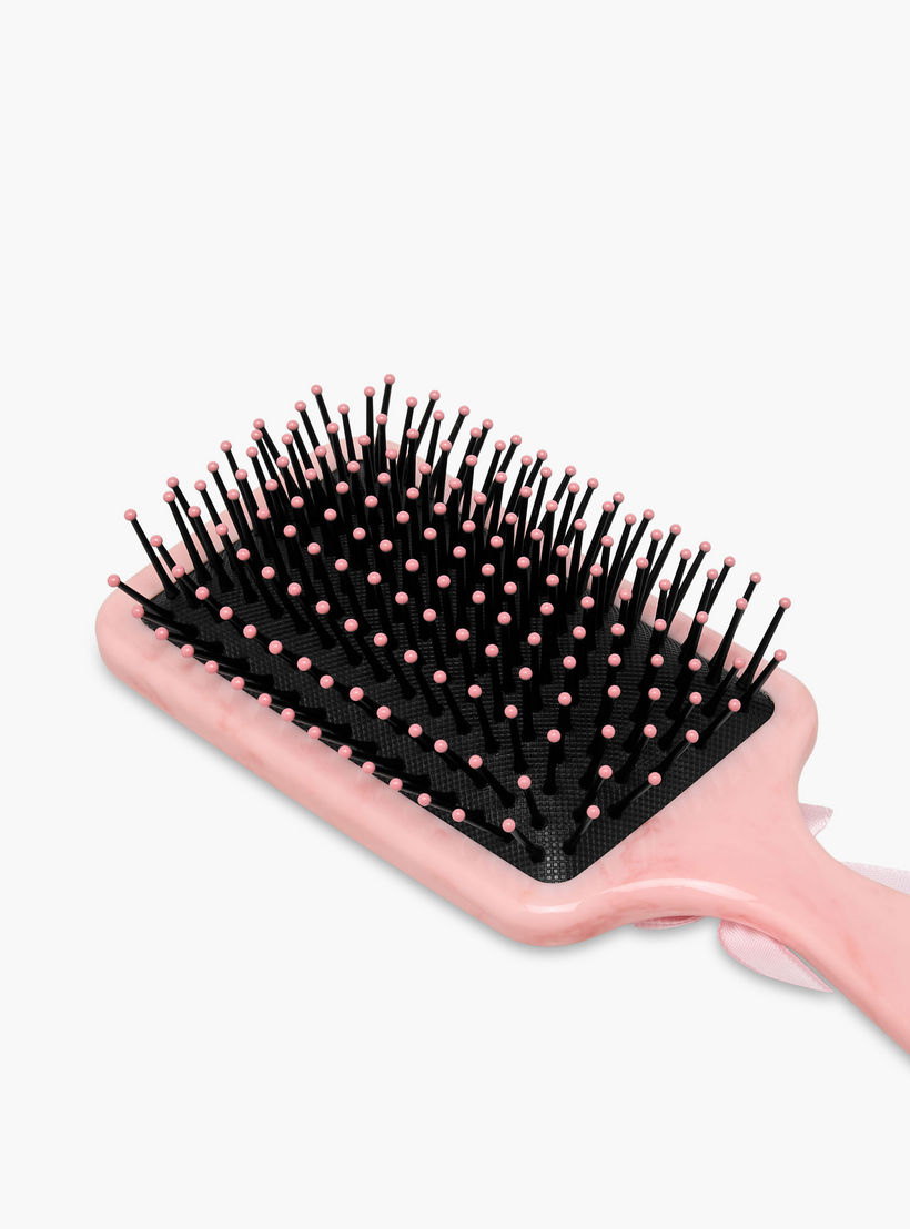 Paddle Hairbrush with Initial M Print-women-hairaccessories-brushesandcombs-image-3
