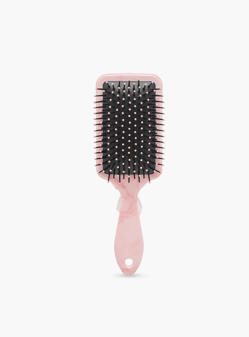 Paddle Hairbrush with Initial R Print-women-hairaccessories-brushesandcombs-image-2