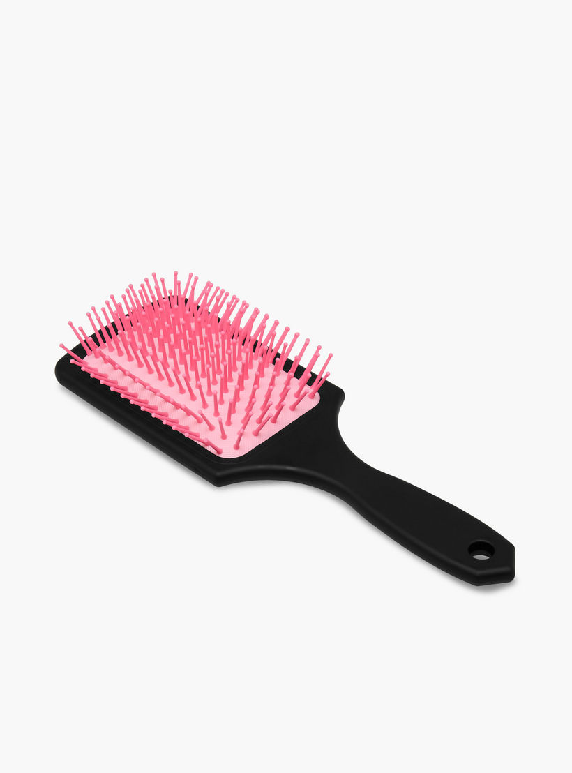 Paddle Hairbrush with Heart Print-women-hairaccessories-brushesandcombs-image-2