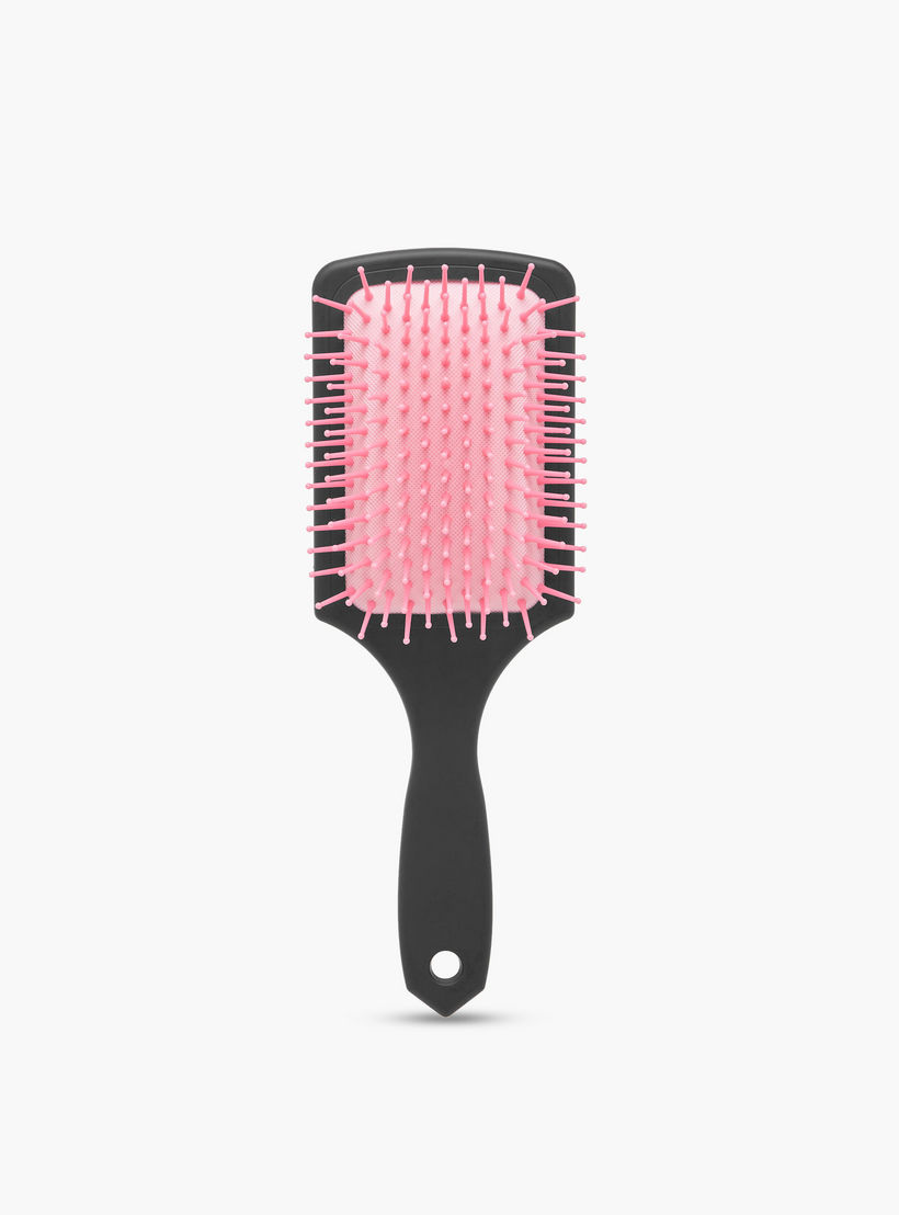 Paddle Hairbrush with Heart Print-women-hairaccessories-brushesandcombs-image-2