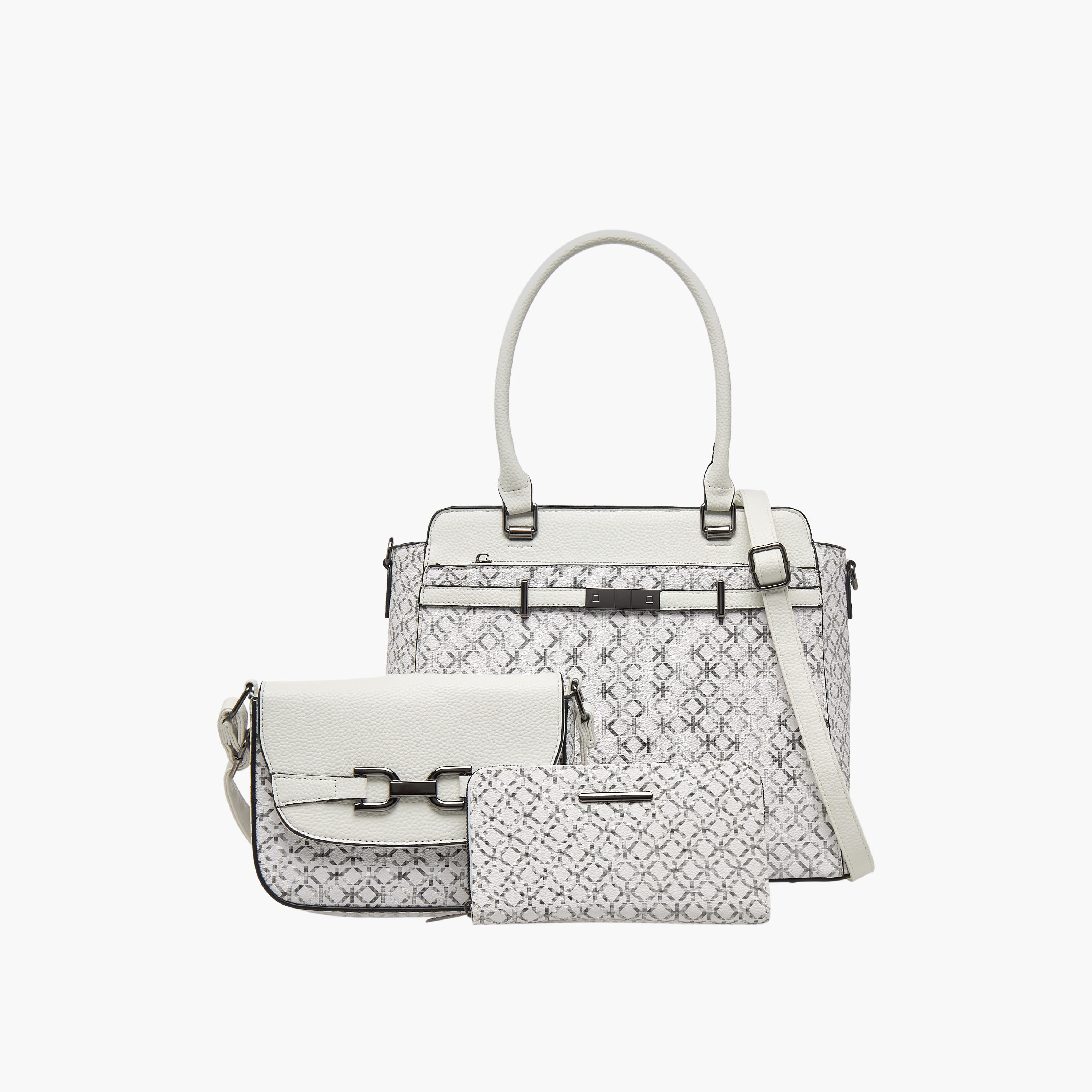 شنطة توتي وشنطة كروس بودي ومحفظة من ساشا-women-bagsandwallets-handbags-image-1