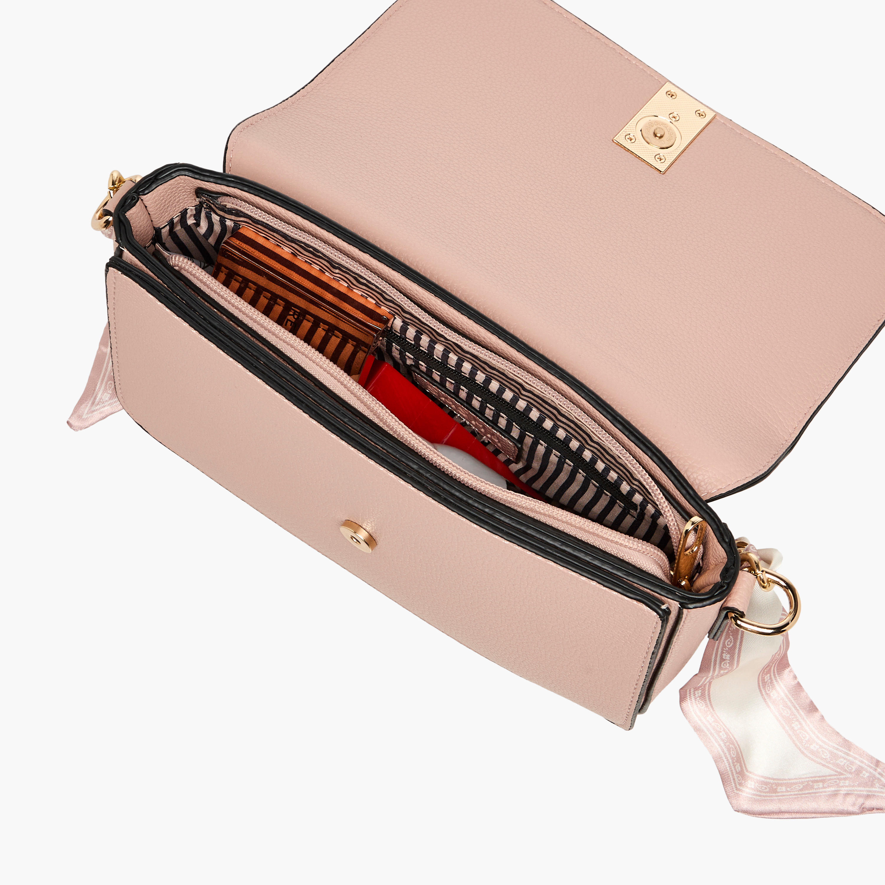 Sasha Textured Crossbody Bag with Pouch-women-bagsandwallets-handbags-image-11