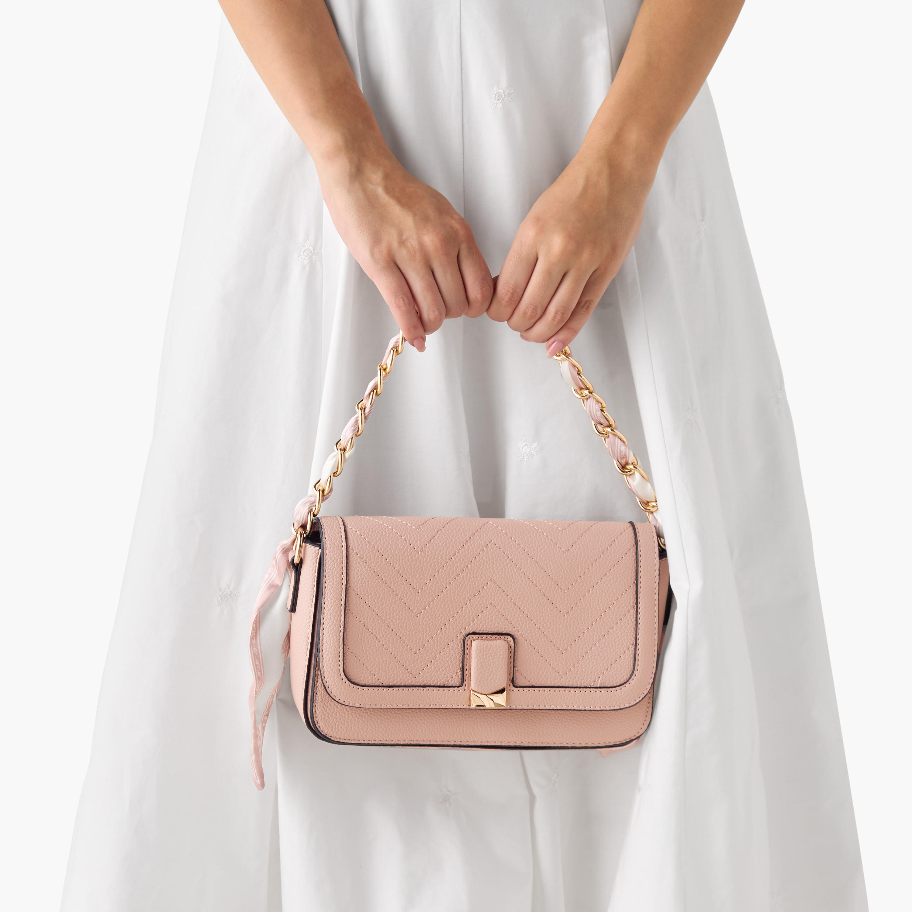 Sasha Textured Crossbody Bag with Pouch-women-bagsandwallets-handbags-image-2