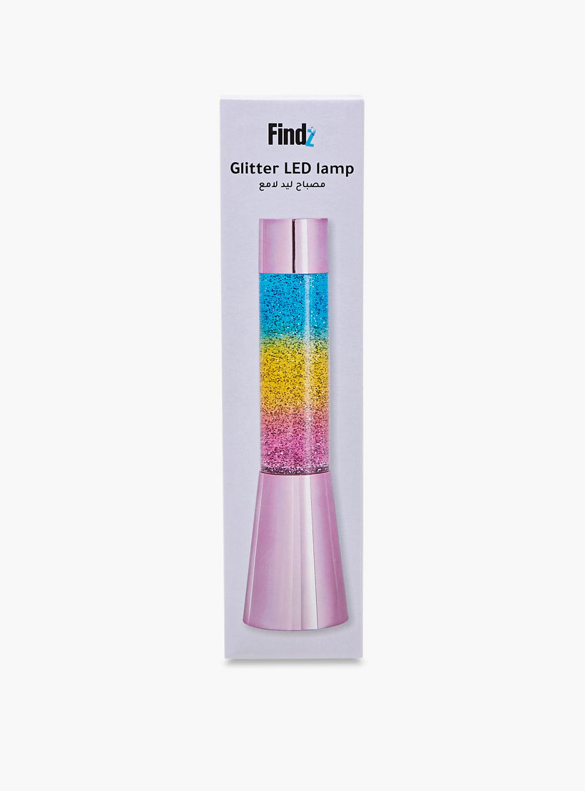 Findz Glitter LED Table Lamp - 15x15x23 cm-household-lighting-decorativelighting-noveltylights-image-5