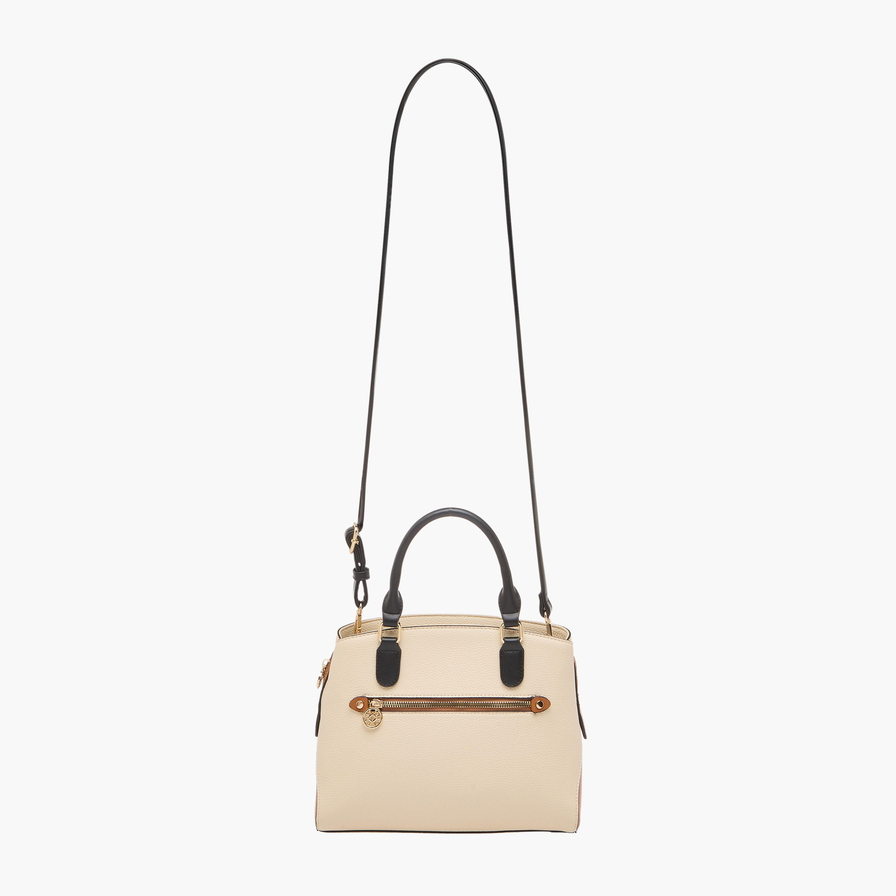 Sasha Kodes Textured Tote Bag with Top Handles-women-bagsandwallets-handbags-image-3