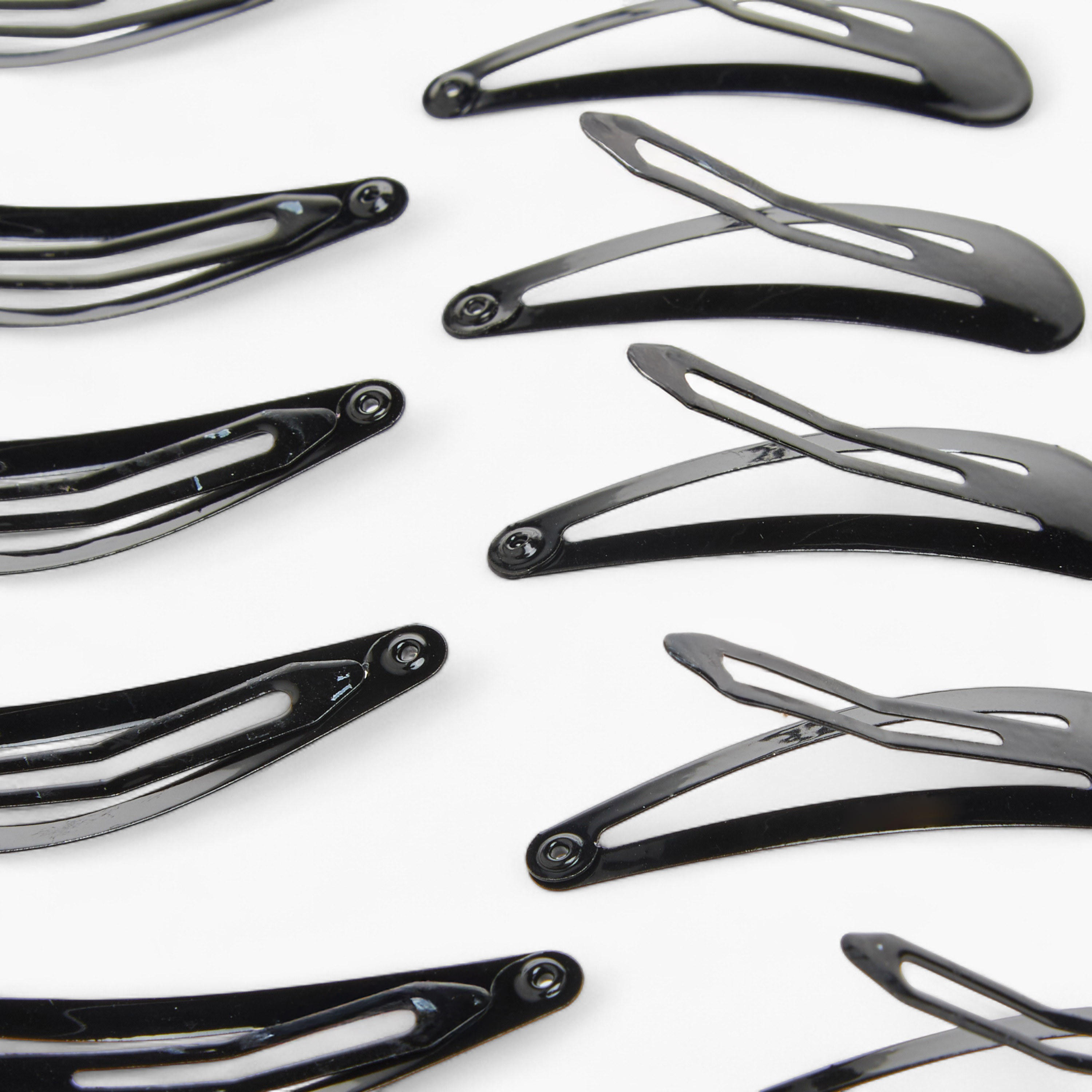 Pack of 12 Solid Hair Clip-women-hairaccessories-clips-image-5