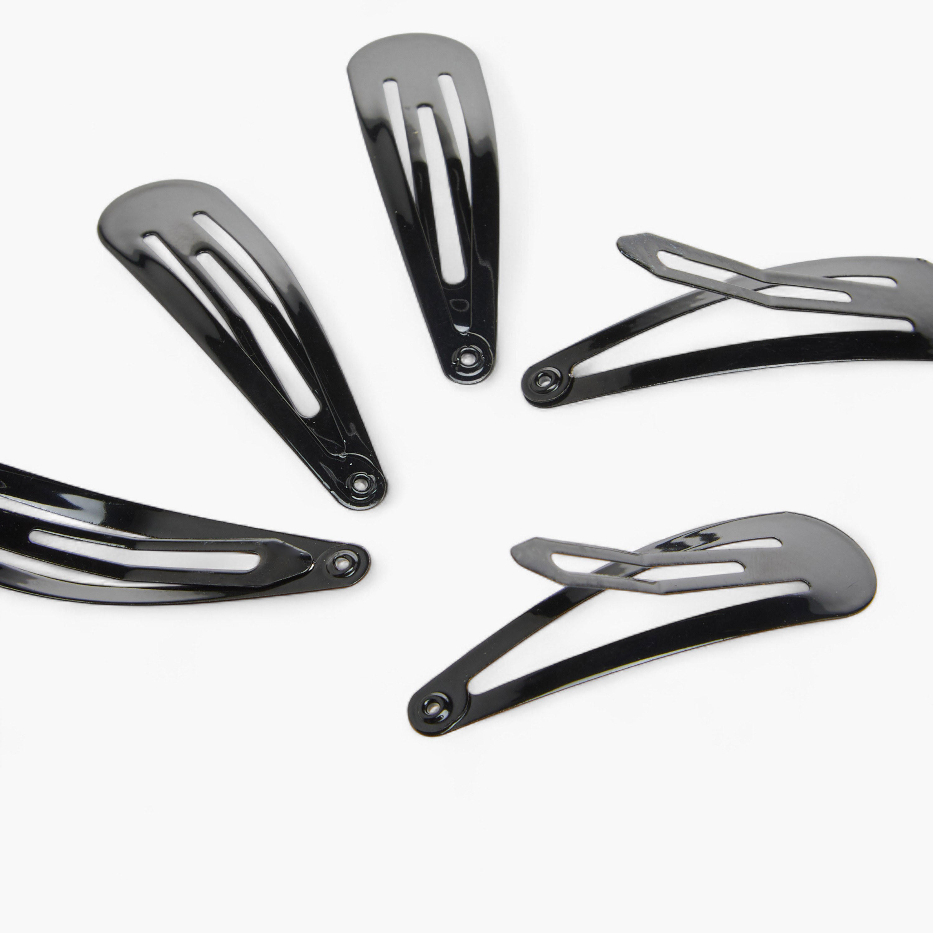 Pack of 12 Solid Hair Clip-women-hairaccessories-clips-image-6
