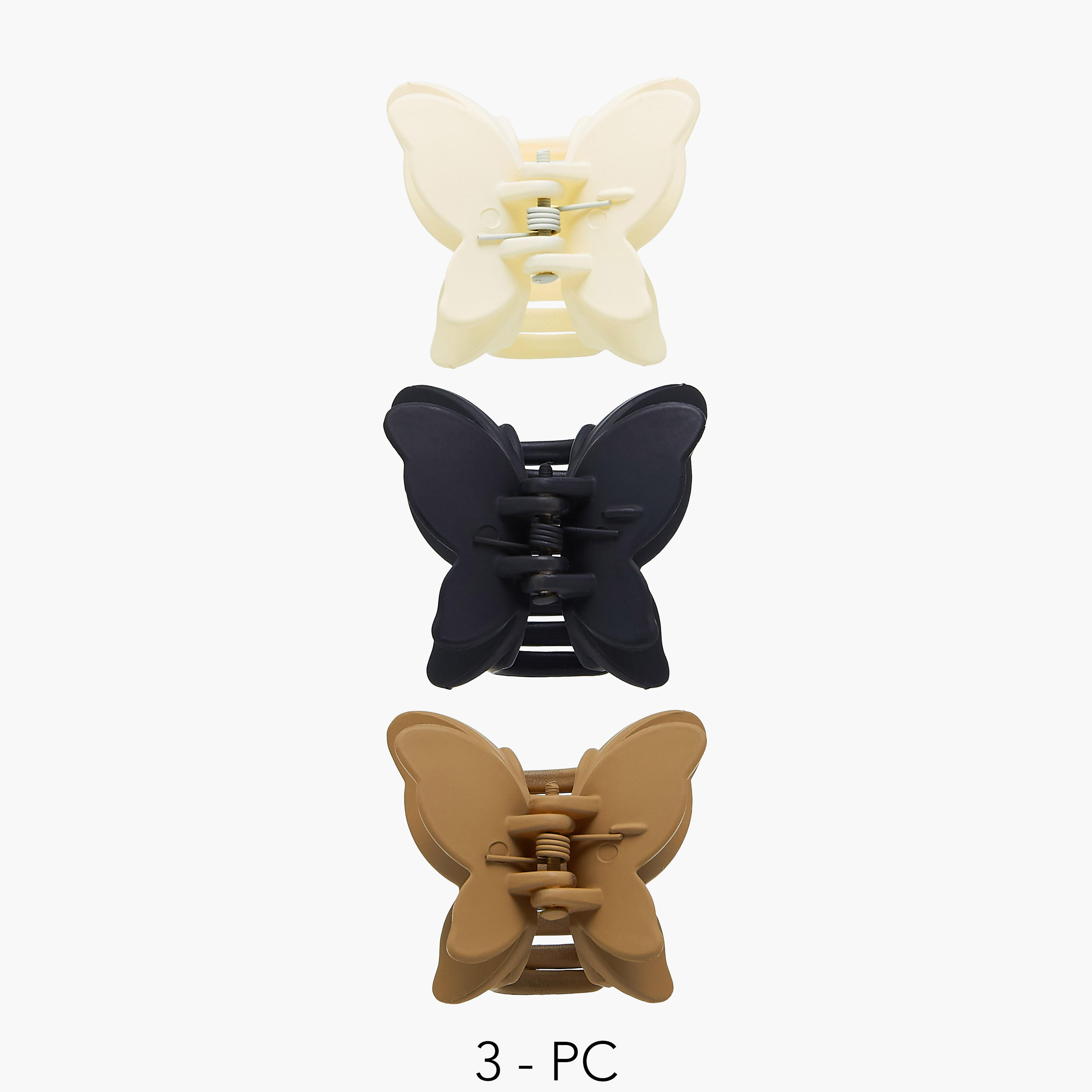 Pack of 3 Butterfly Hair Clamp-women-hairaccessories-clamps-image-1