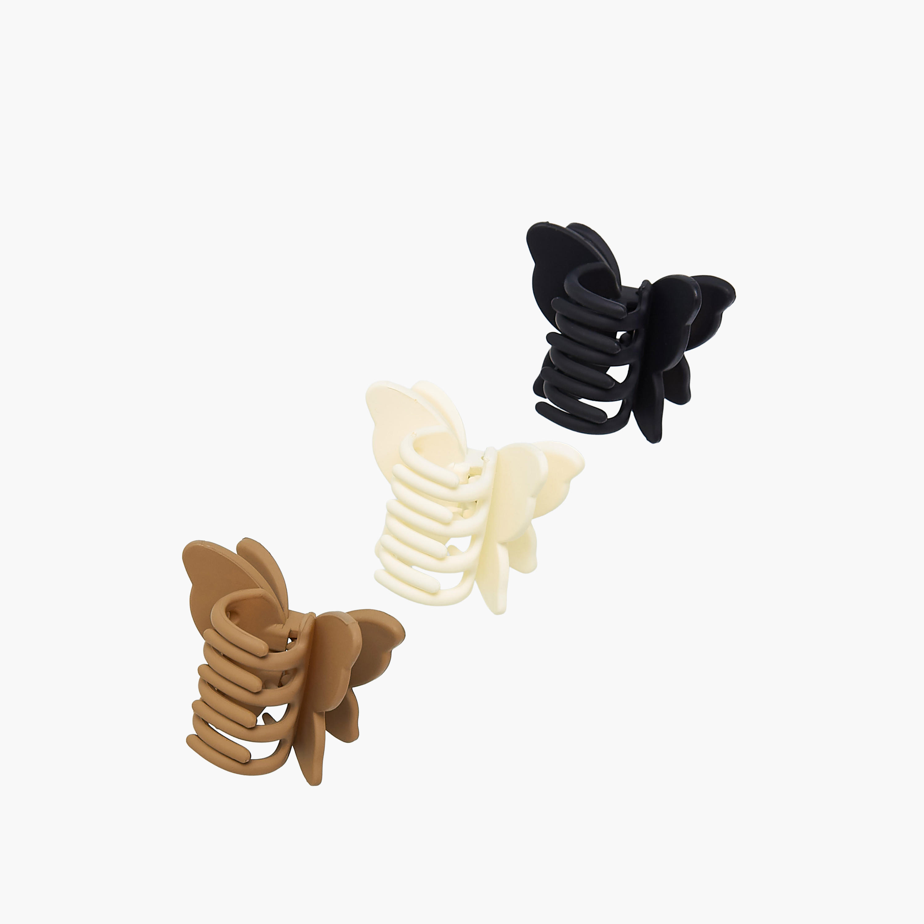 Pack of 3 Butterfly Hair Clamp-women-hairaccessories-clamps-image-5