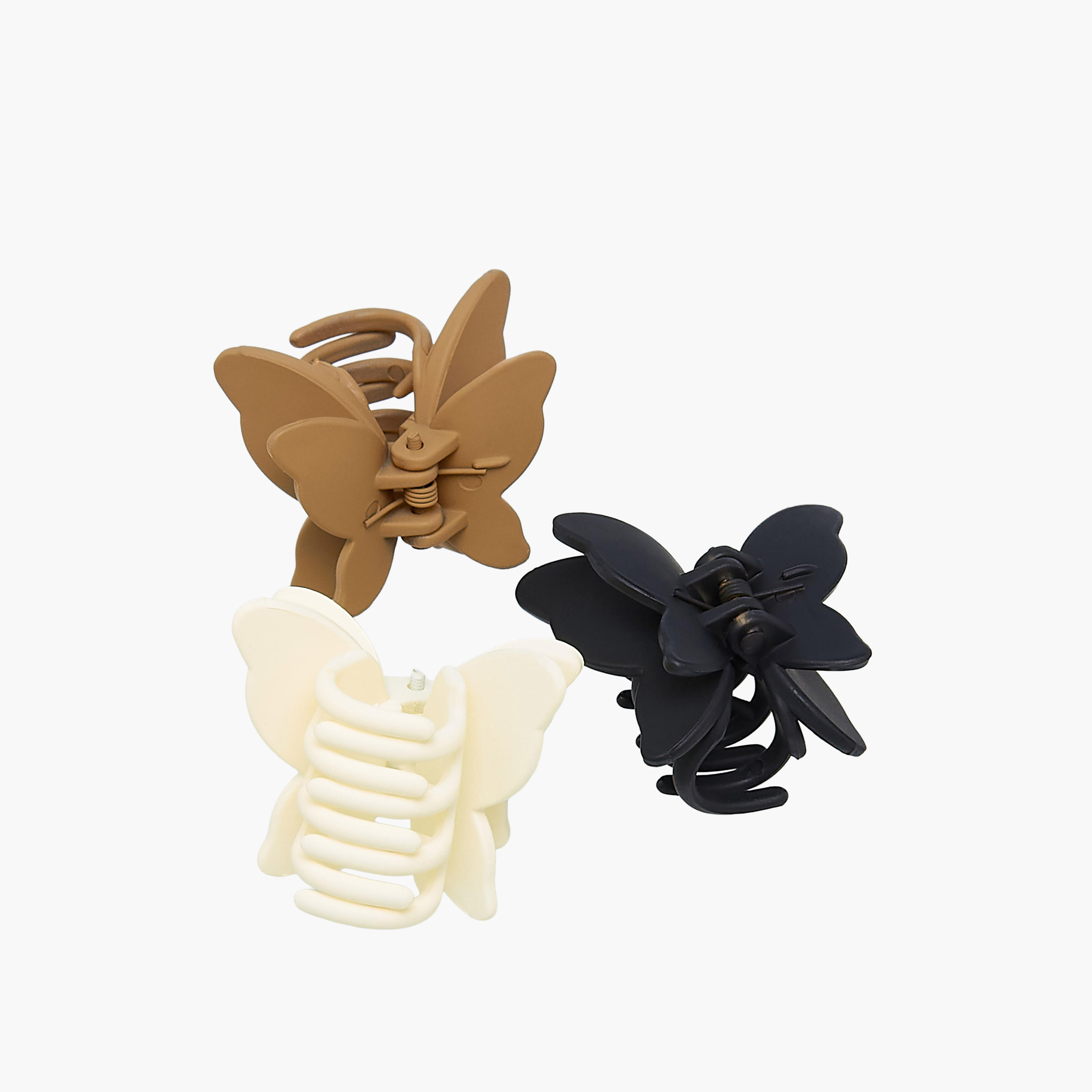 Pack of 3 Butterfly Hair Clamp-women-hairaccessories-clamps-image-6