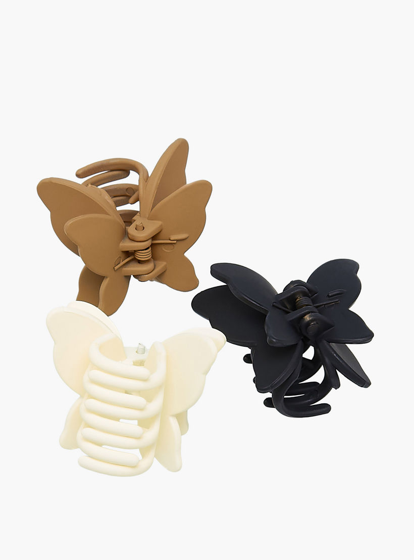 Pack of 3 Butterfly Hair Clamp-women-hairaccessories-clamps-image-6