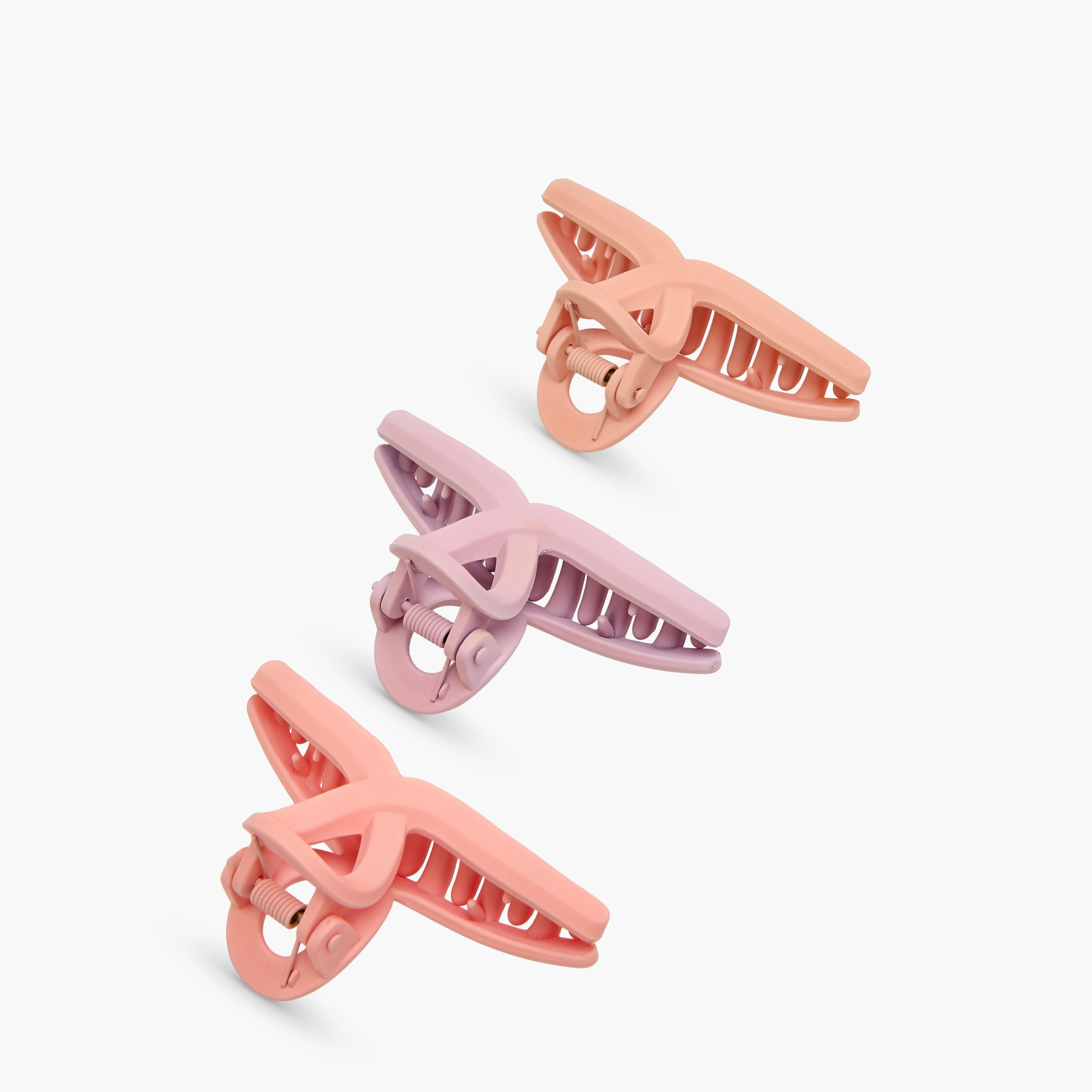 Pack of 3 Twisted Hair Clamps-women-hairaccessories-clamps-image-5