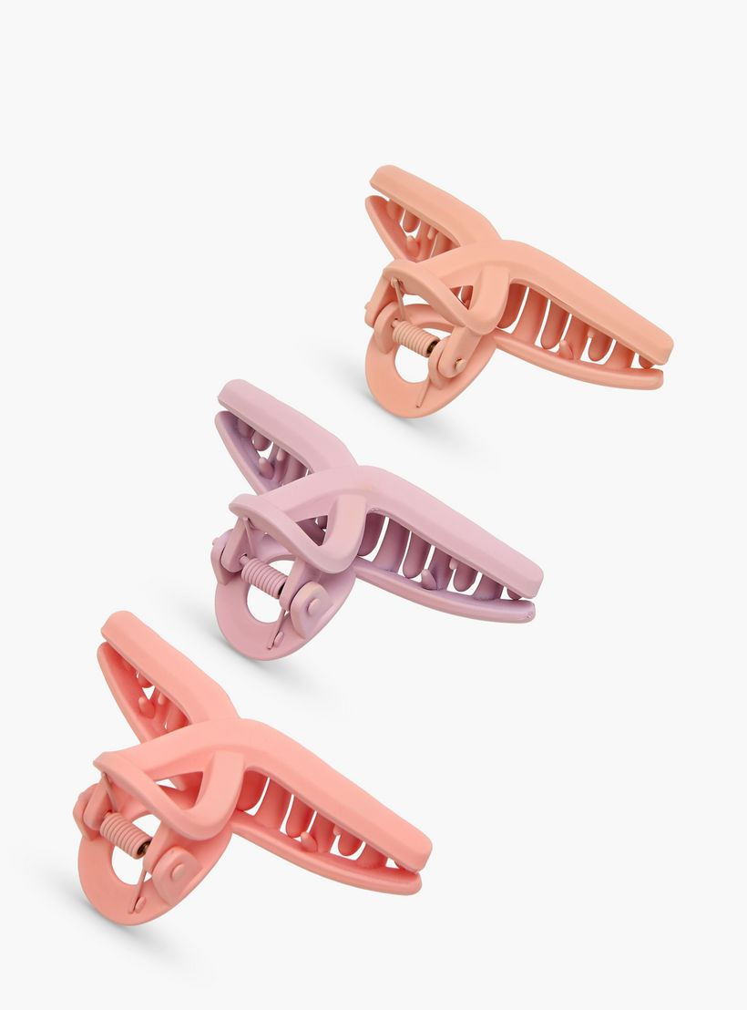 Pack of 3 Twisted Hair Clamps-women-hairaccessories-clamps-image-5