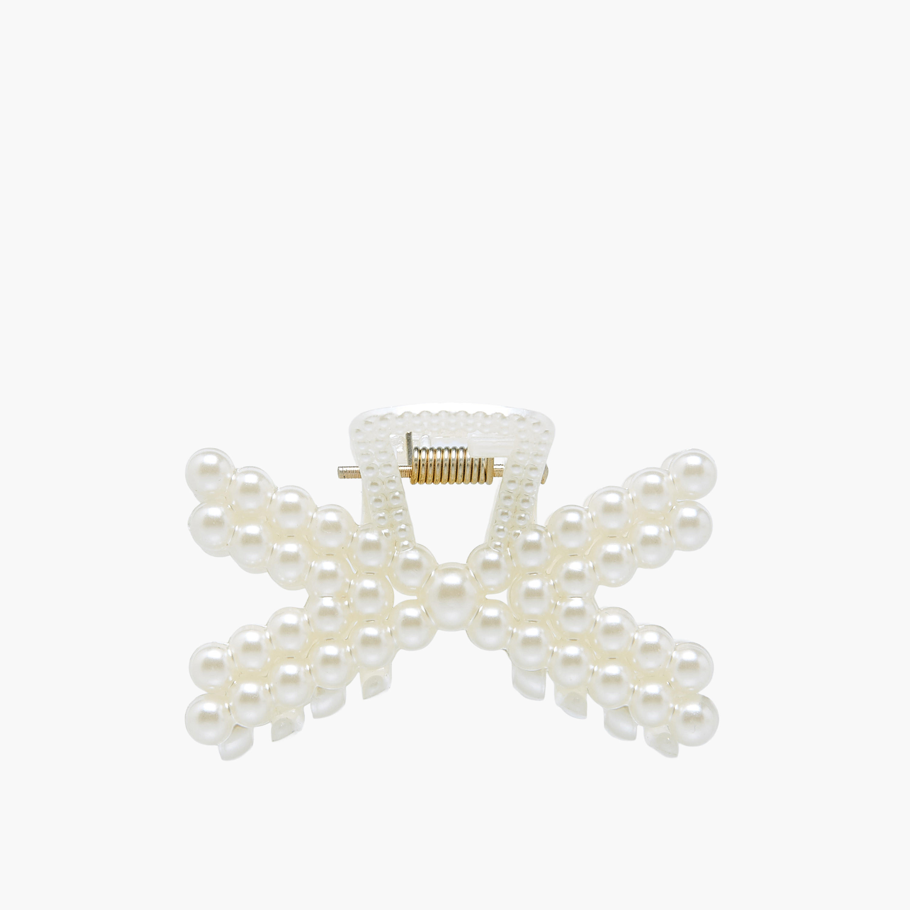 Pack of 3 Hair Clamps with Pearl Embellishments-women-hairaccessories-clamps-image-2