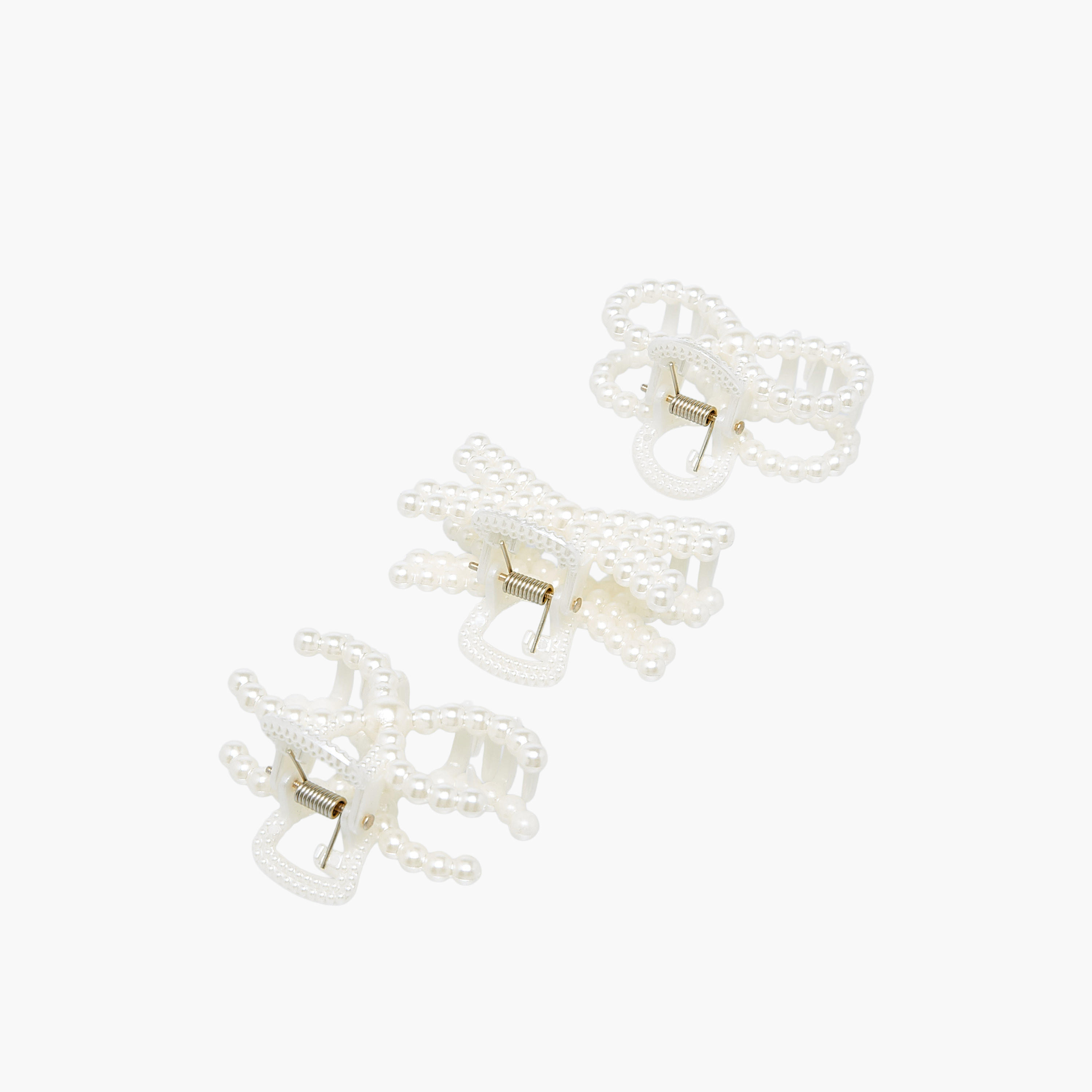 مشابك شعر بتزيينات لؤلؤ - عبوة 3 قطع-women-hairaccessories-clamps-image-5