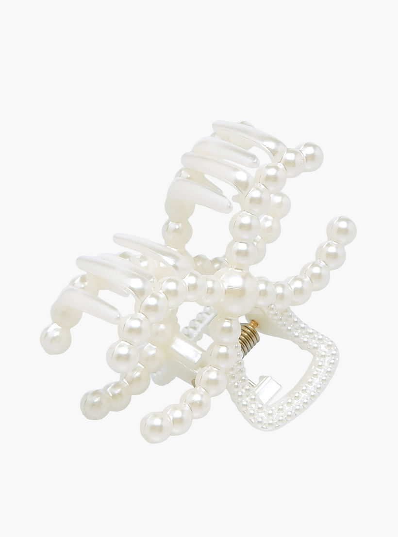 مشابك شعر بتزيينات لؤلؤ - عبوة 3 قطع-women-hairaccessories-clamps-image-6