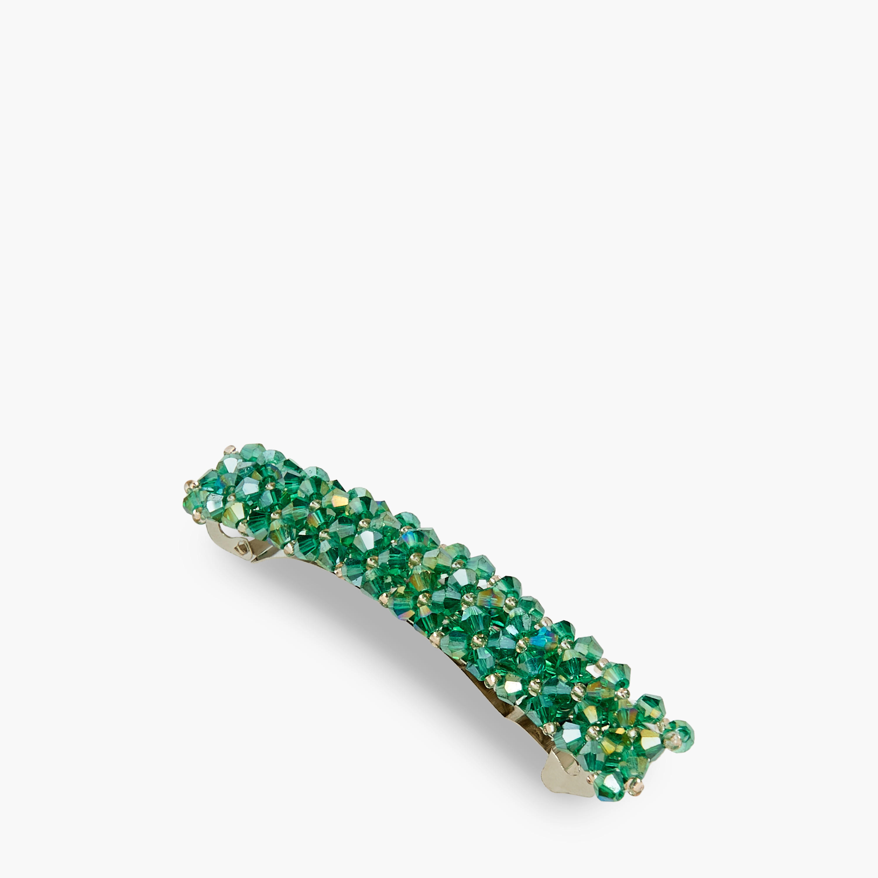 Barrette Hair Clip with Crystal Embellishments-women-hairaccessories-clips-image-1