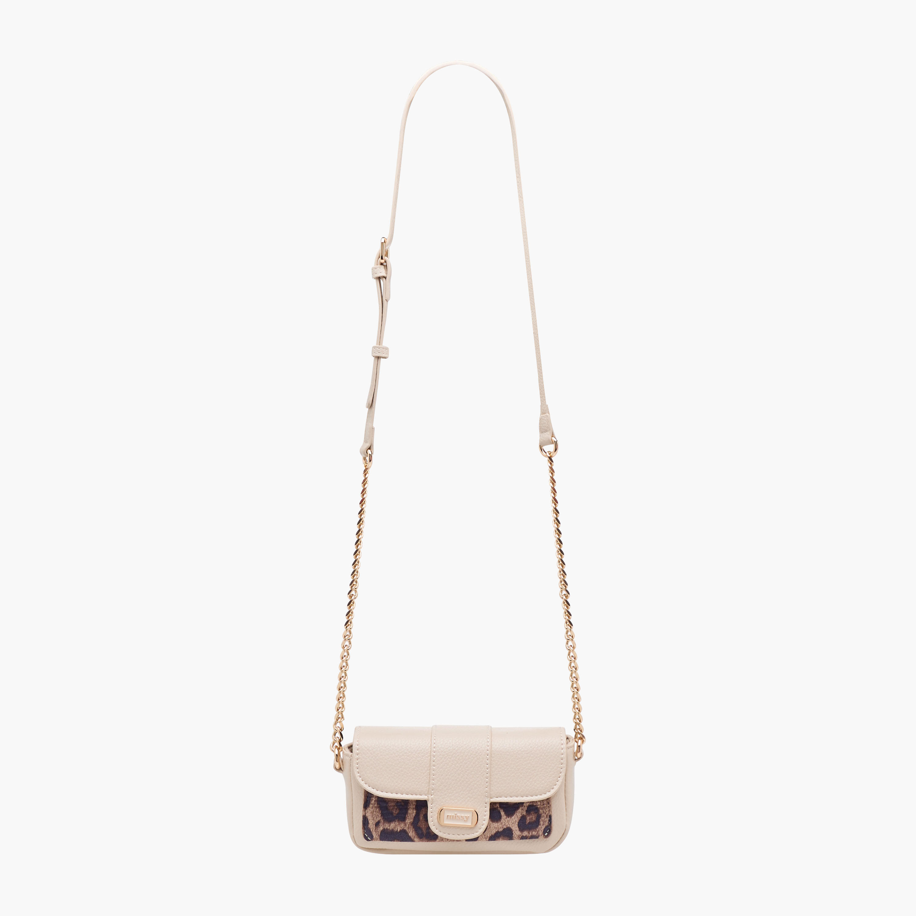 Missy Textured Crossbody Bag with Chain Strap-women-bagsandwallets-handbags-image-3