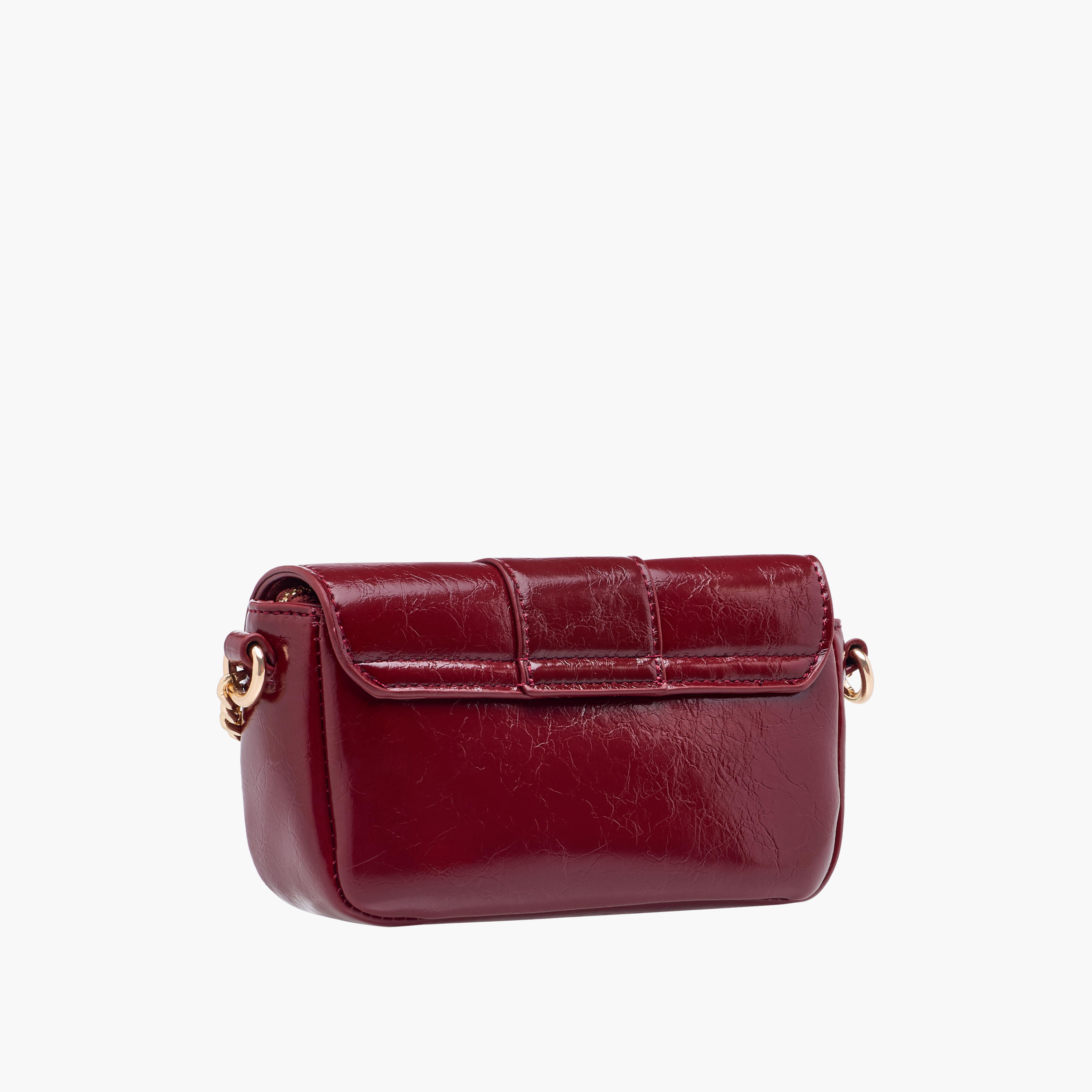 Missy Textured Crossbody Bag with Chain Strap-women-bagsandwallets-handbags-image-4