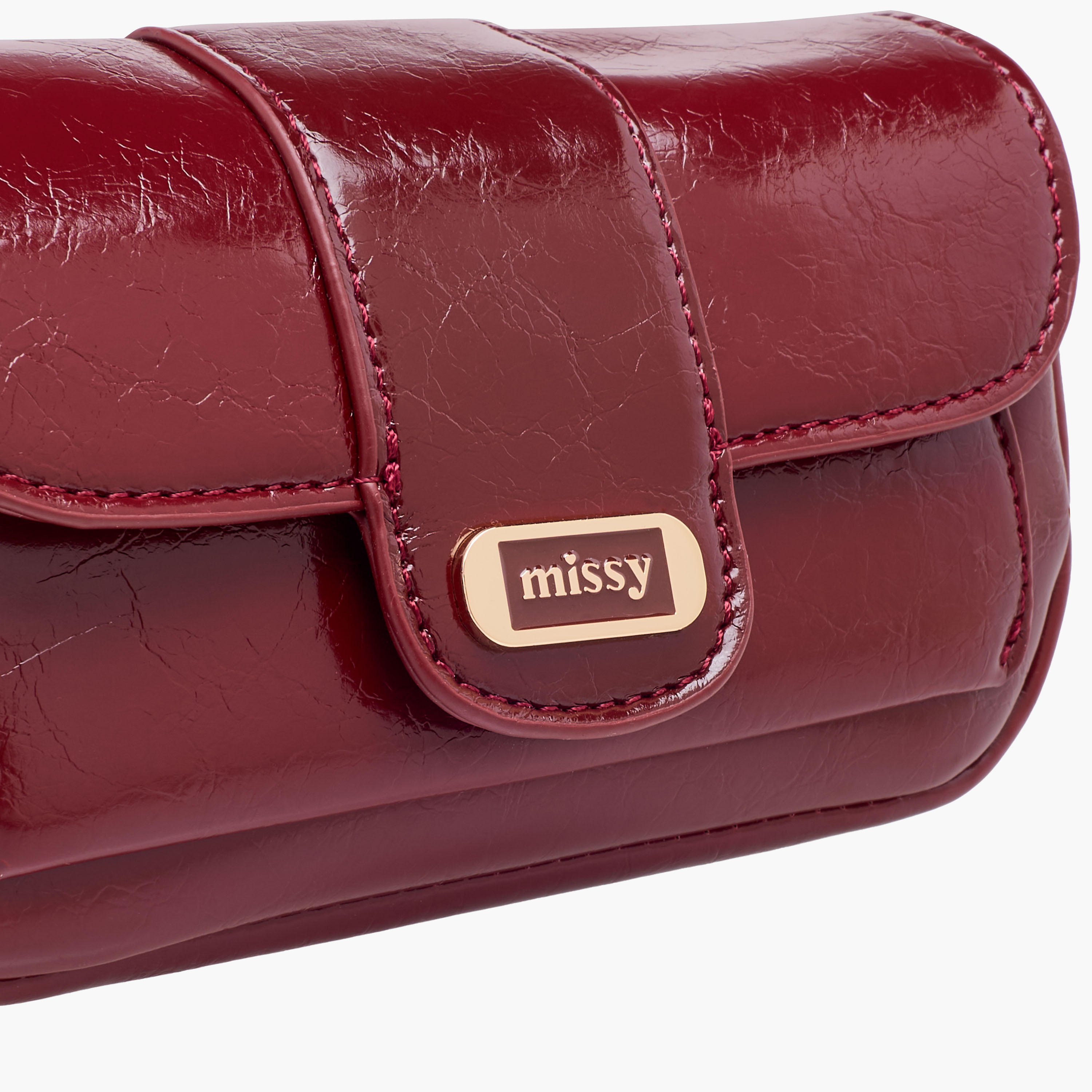 Missy Textured Crossbody Bag with Chain Strap-women-bagsandwallets-handbags-image-5