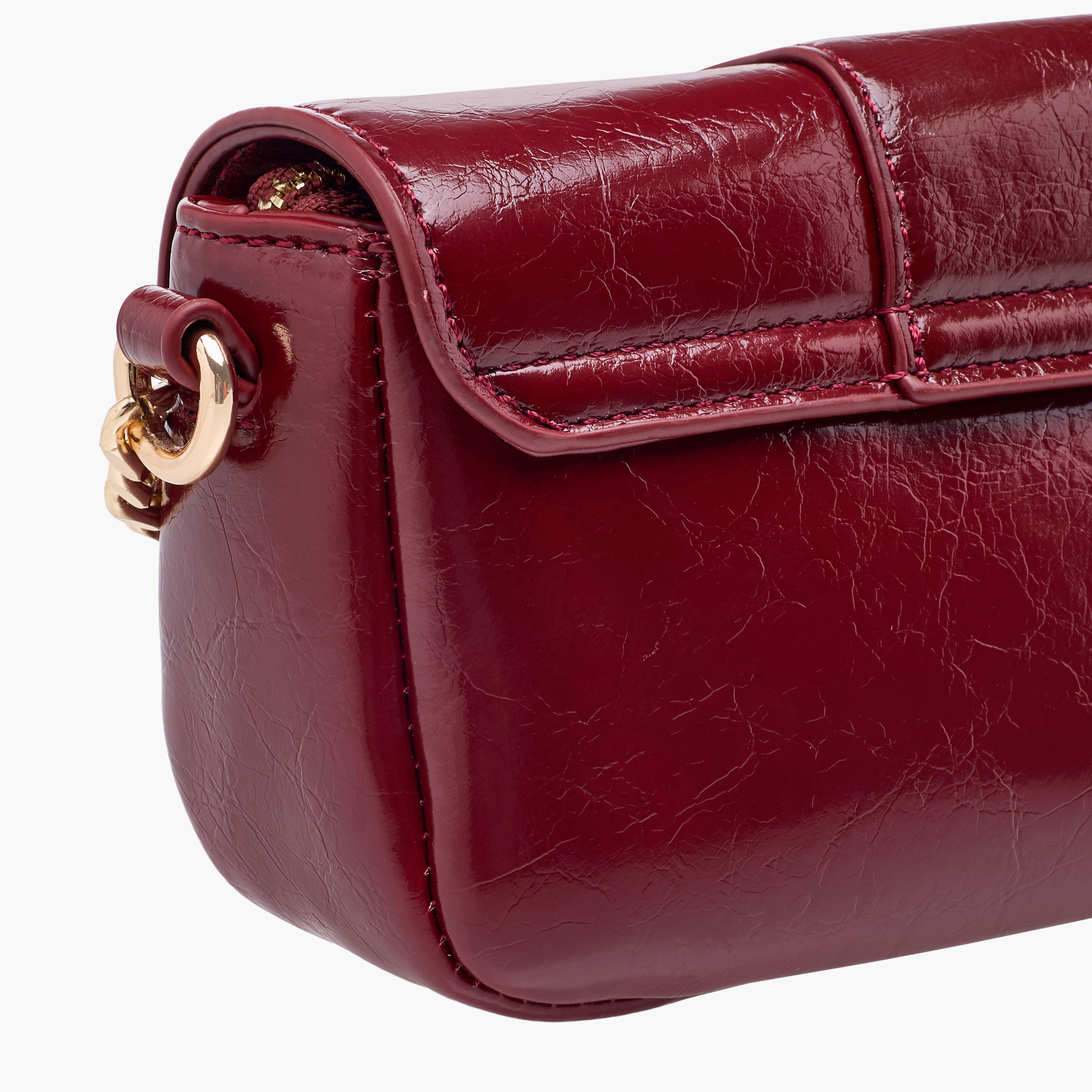 Missy Textured Crossbody Bag with Chain Strap-women-bagsandwallets-handbags-image-6