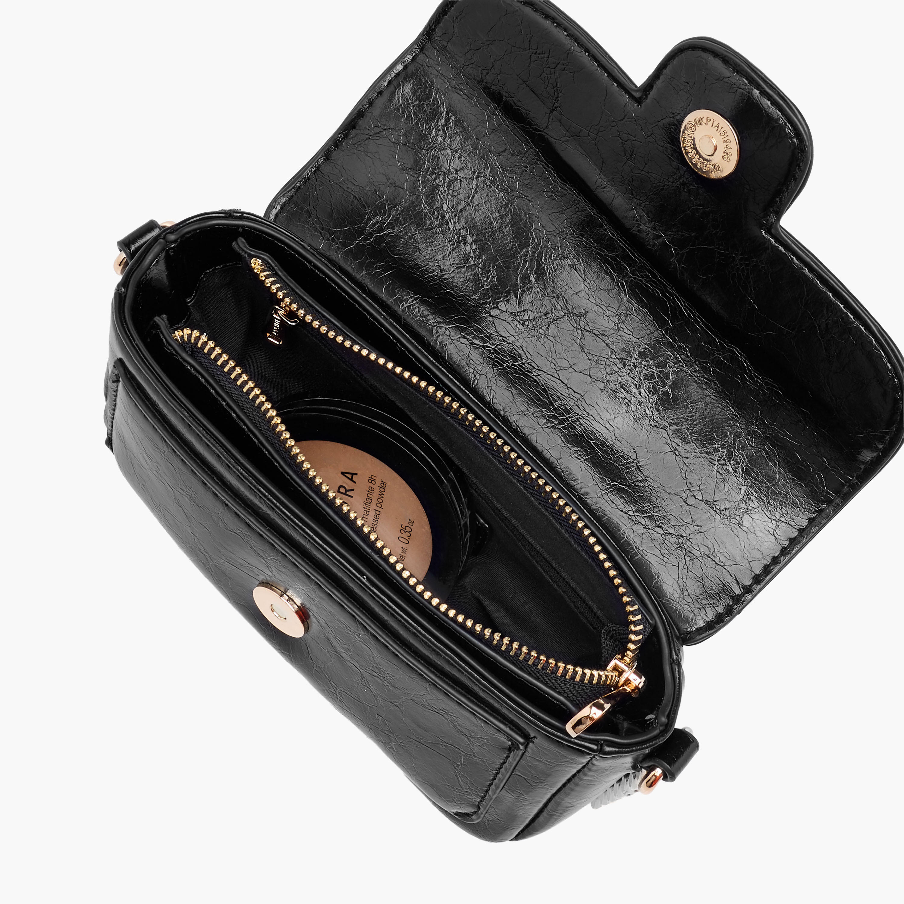 Missy Textured Crossbody Bag with Chain Strap-women-bagsandwallets-handbags-image-8