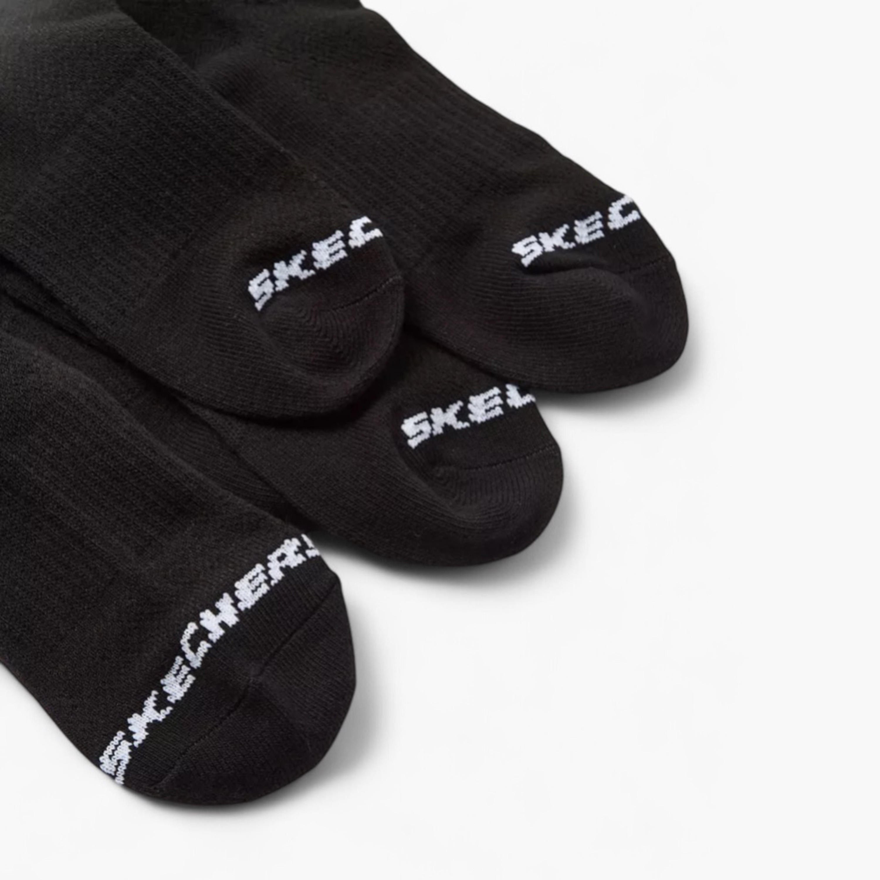 Skechers Logo Print Ankle Length Socks - Set of 5-girls-accessories-socks-image-4