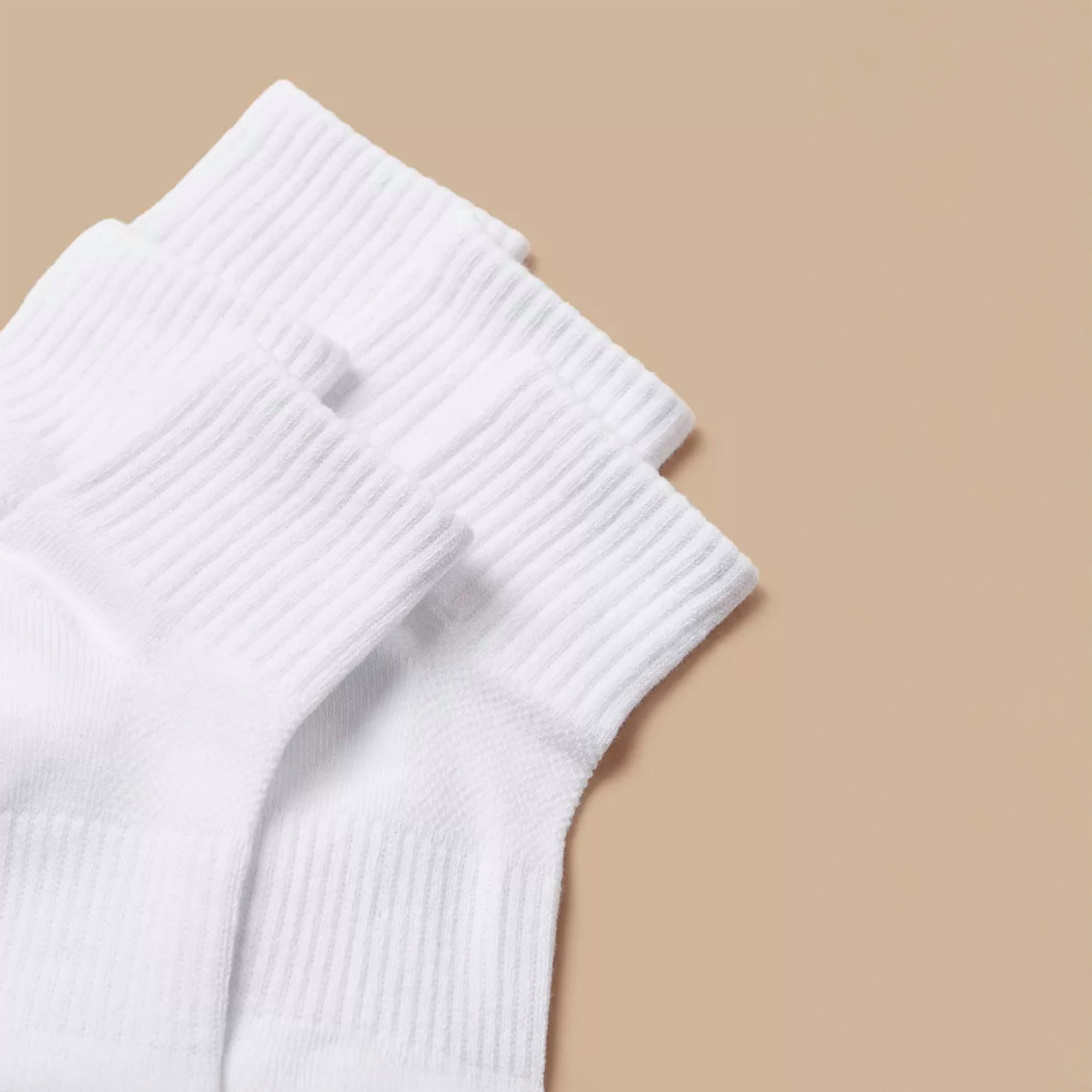 Skechers Logo Print Ankle Length Socks - Set of 5-girls-accessories-socks-image-3