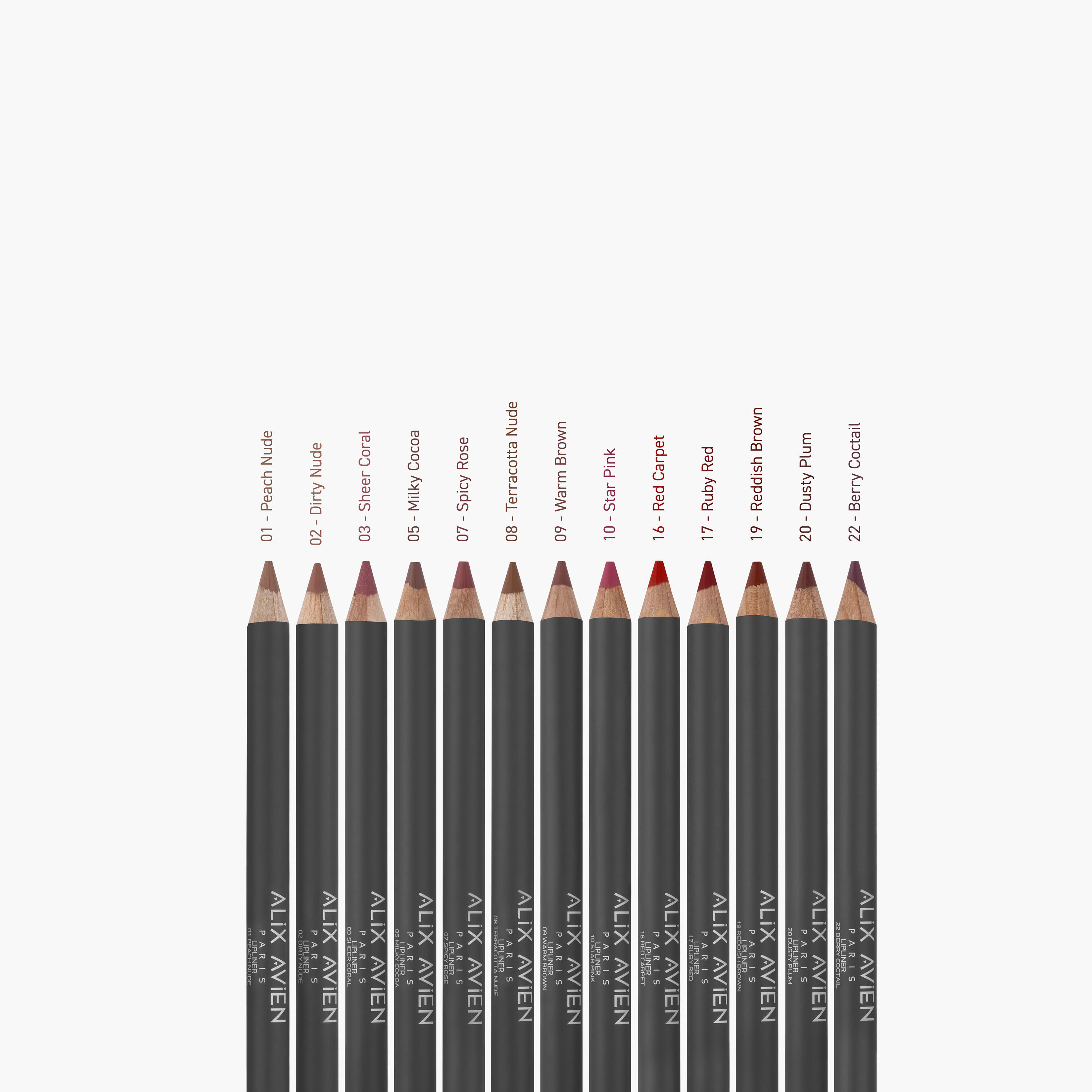 Alix Avien Paris Lip Liner Pencil - 1.14 gms-beautyandpersonalcare-makeup-lips-lipliners-image-4
