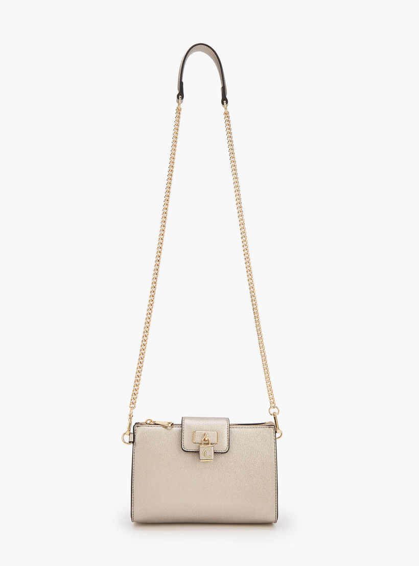 شنطة كروس بودي سادة بحزام سلسلة قابل للفصل من لو كونفورت-women-bagsandwallets-handbags-image-2