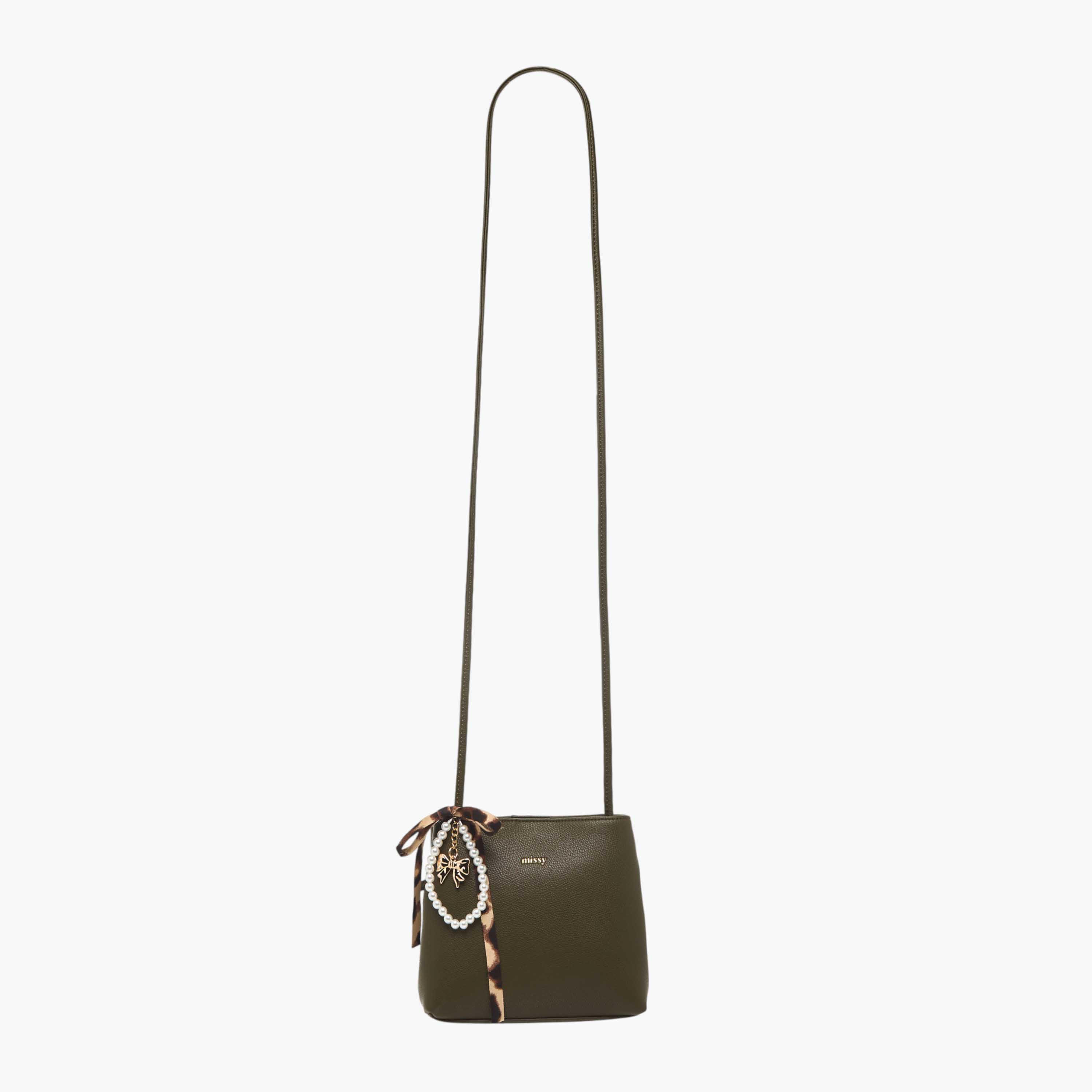 Missy Charm Accent Crossbody Bag with Strap Handle-women-bagsandwallets-handbags-image-2