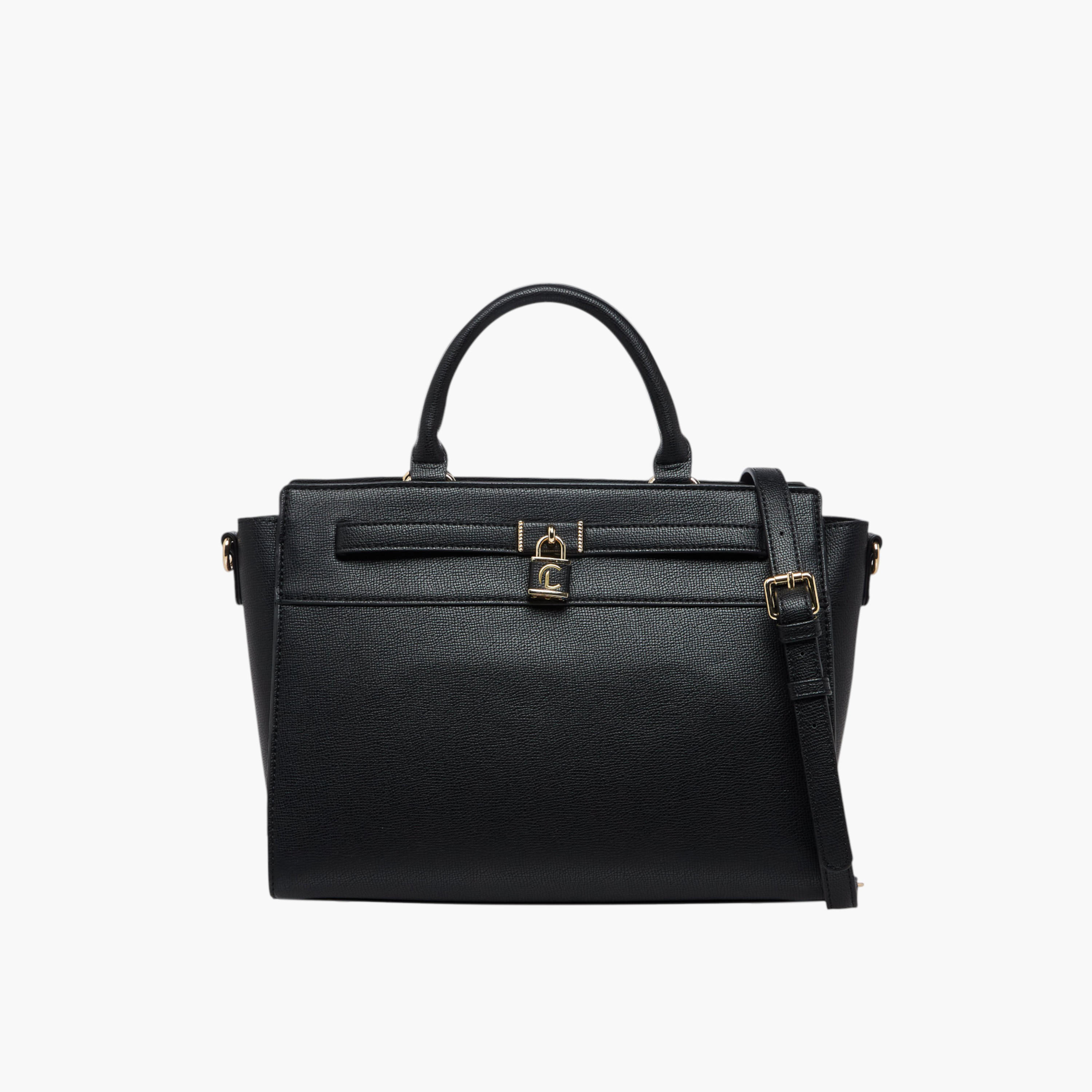 Le Confort Solid Tote Bag with Zip Closure-women-bagsandwallets-handbags-image-1