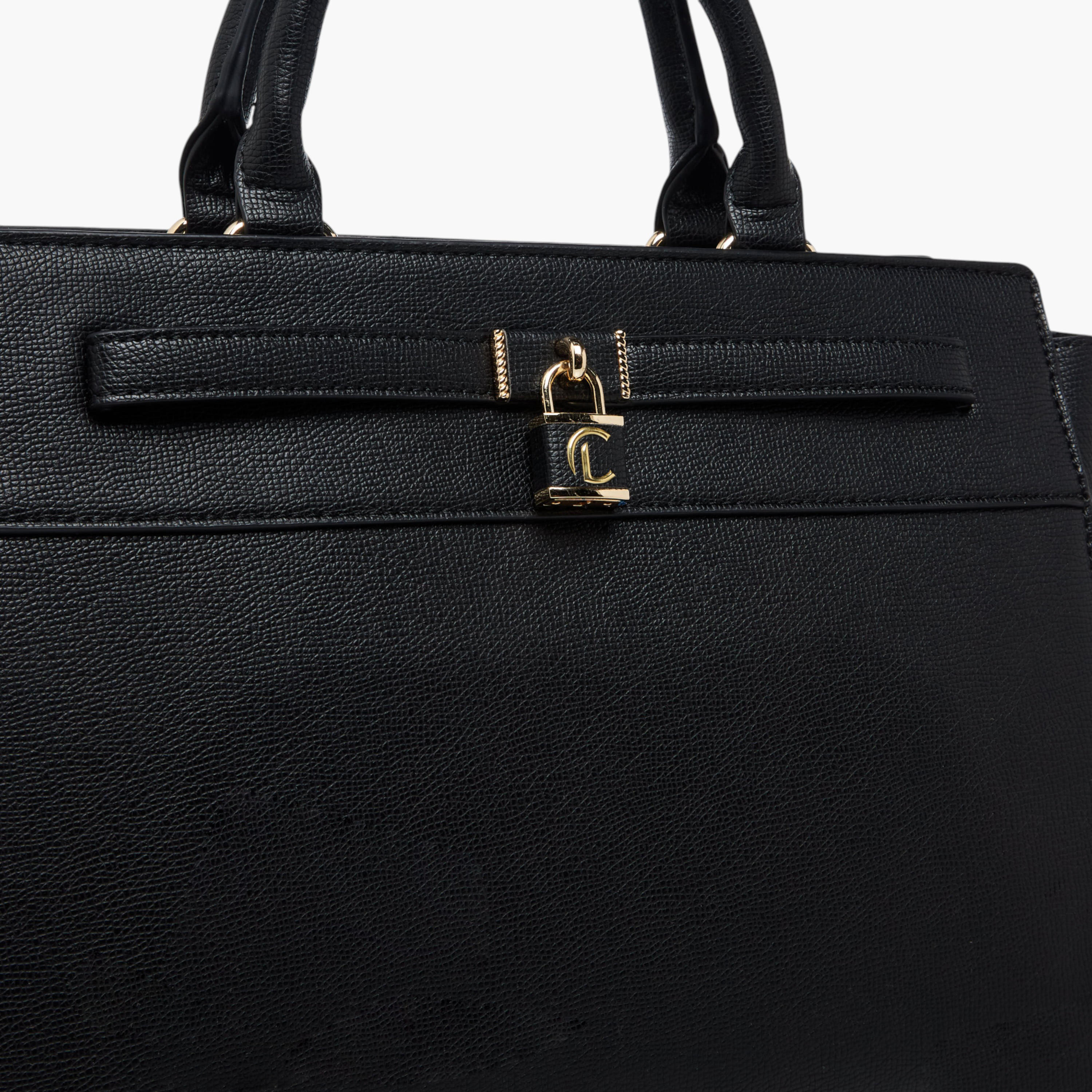 شنطة توتي سادة بسحاب إغلاق من لو كونفورت-women-bagsandwallets-handbags-image-5