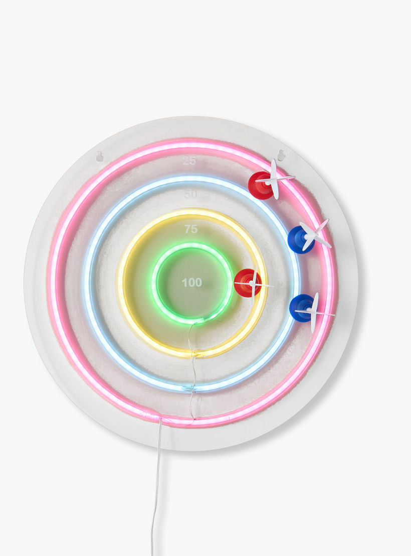 Neon Light Suction Dart Board-toys-blocksandpuzzles-image-1