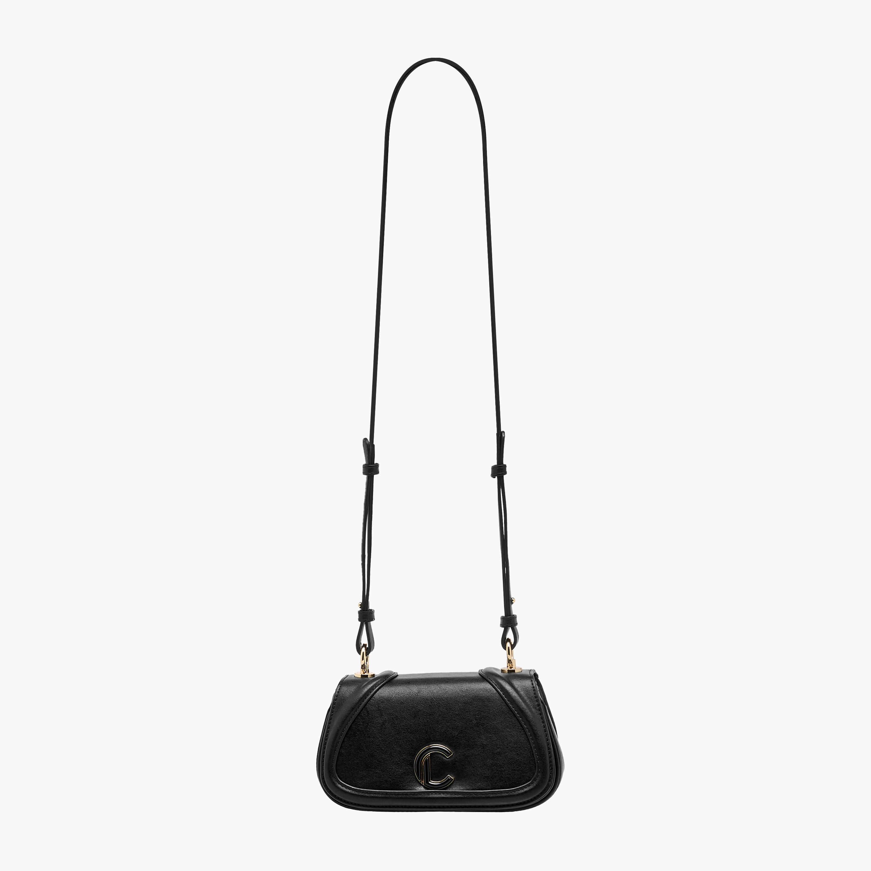 شنطة كروس بودي سادة بزر إغلاق من لو كونفورت-women-bagsandwallets-handbags-image-6