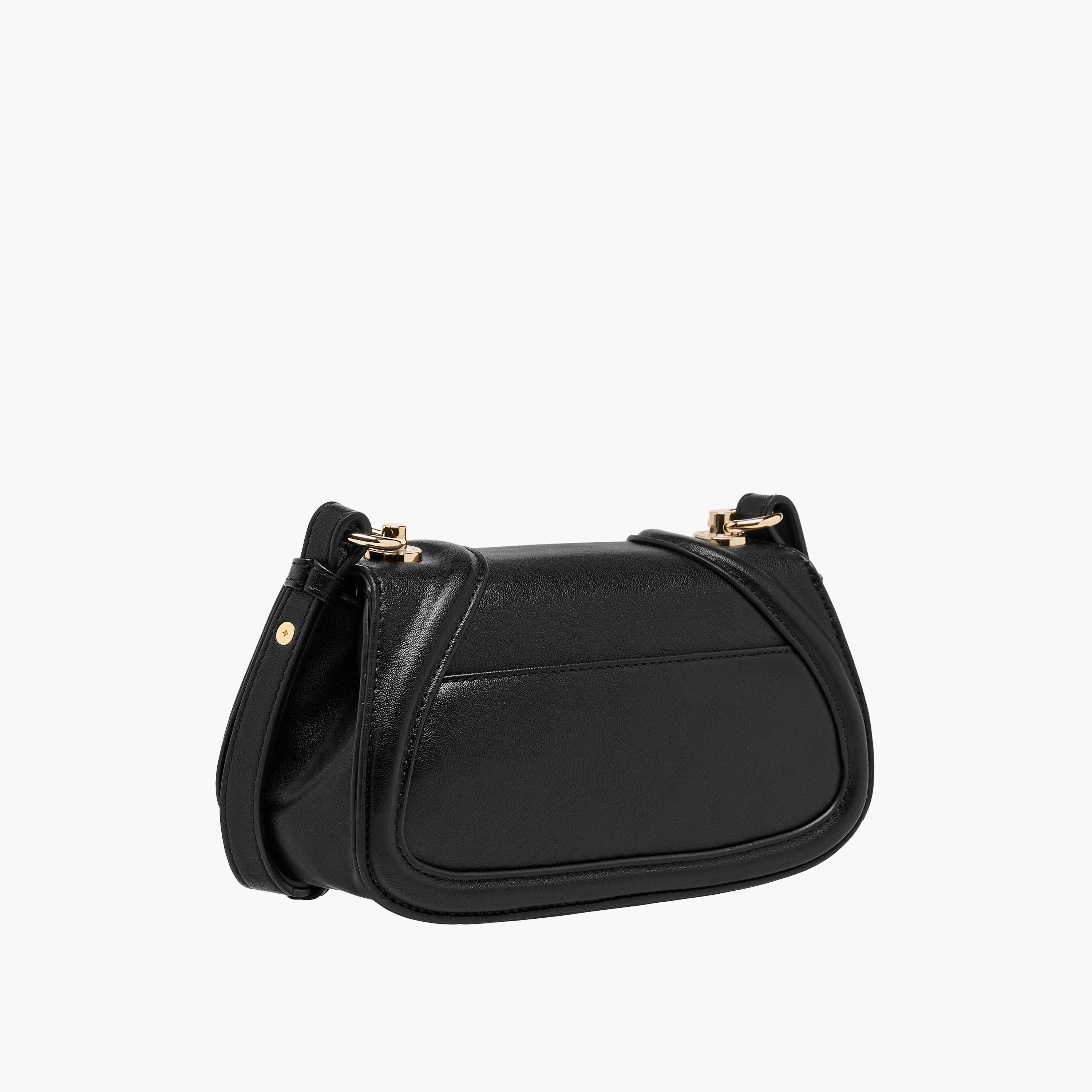شنطة كروس بودي سادة بزر إغلاق من لو كونفورت-women-bagsandwallets-handbags-image-5