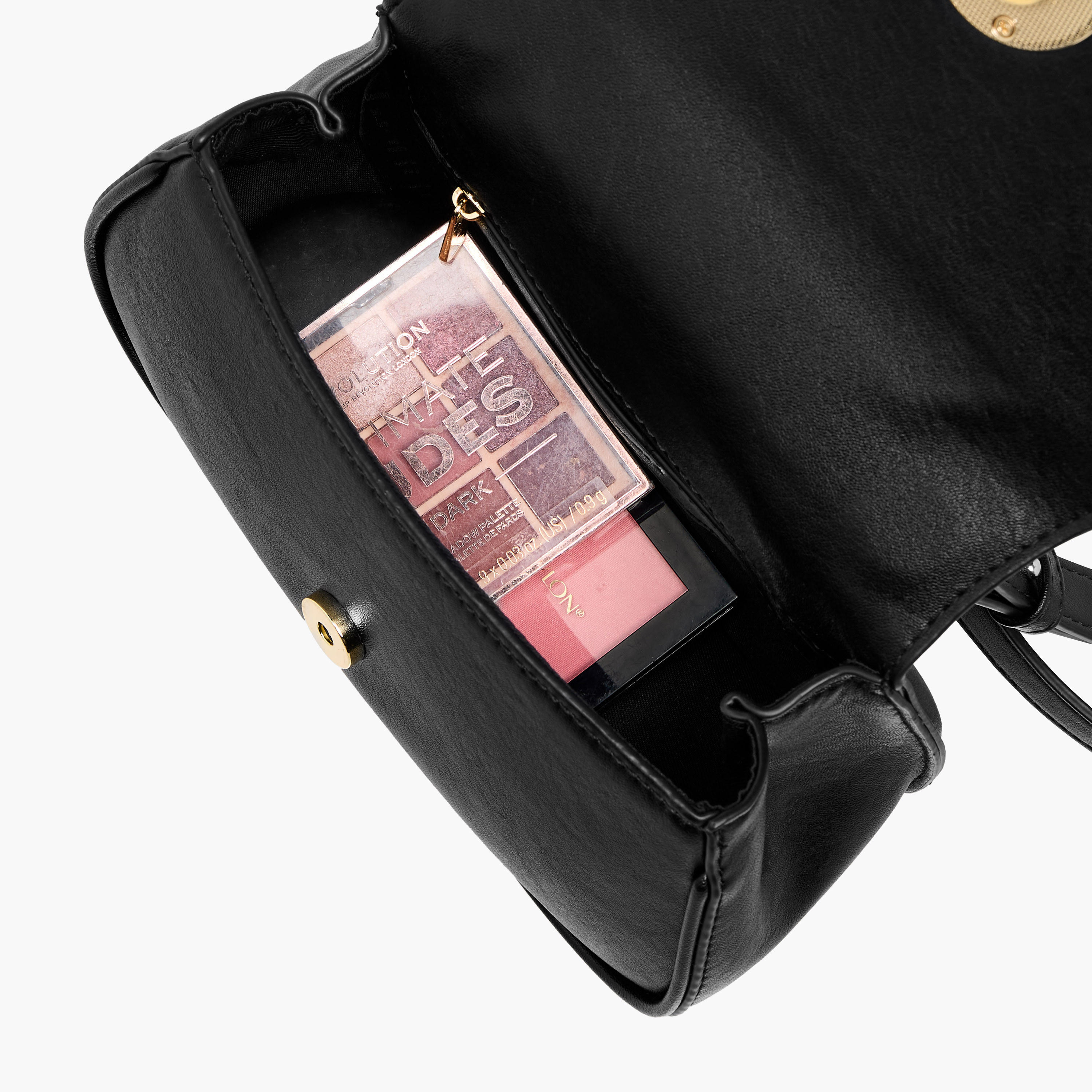 شنطة كروس بودي سادة بزر إغلاق من لو كونفورت-women-bagsandwallets-handbags-image-1