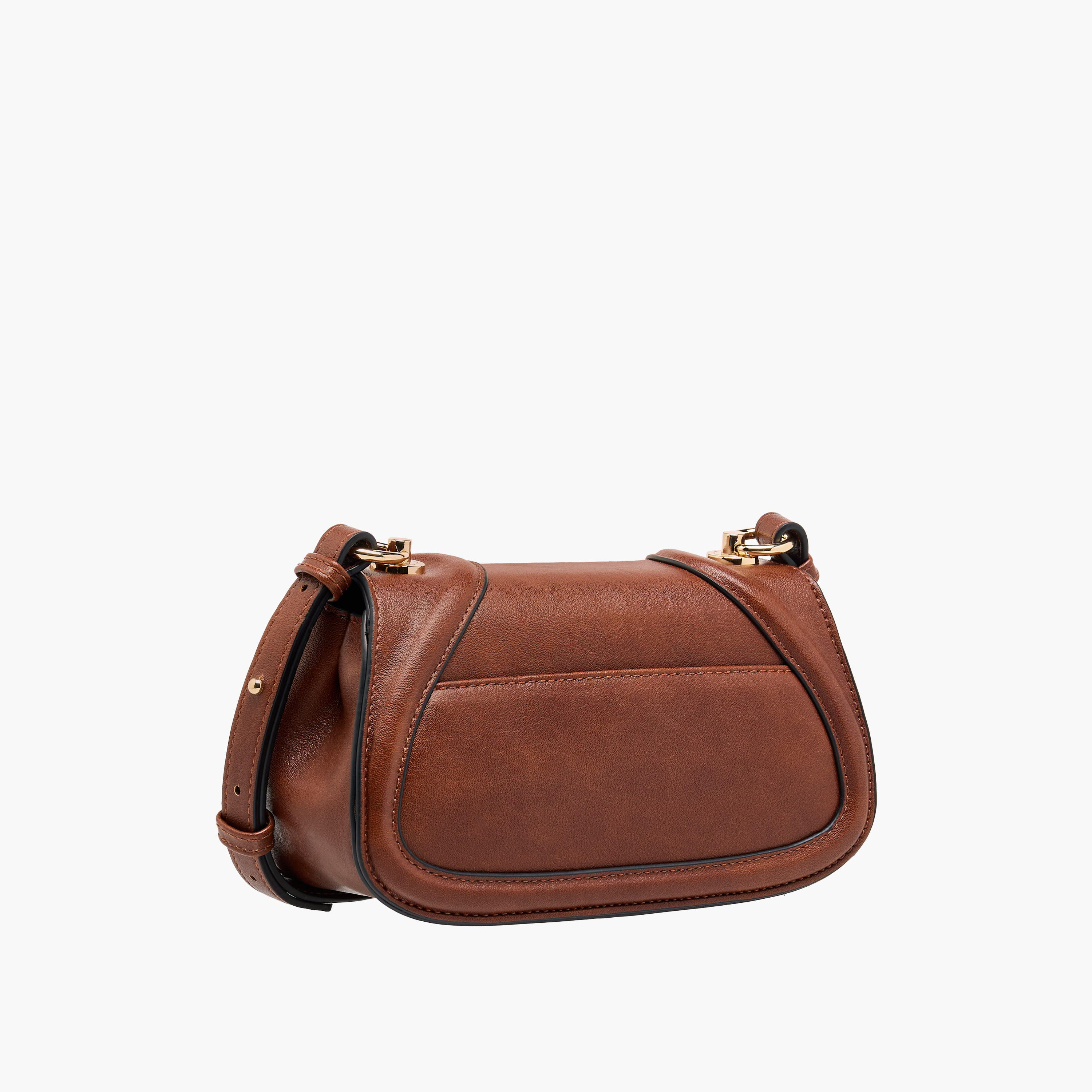 Le Confort Solid Crossbody Bag with Button Closure-women-bagsandwallets-handbags-image-4
