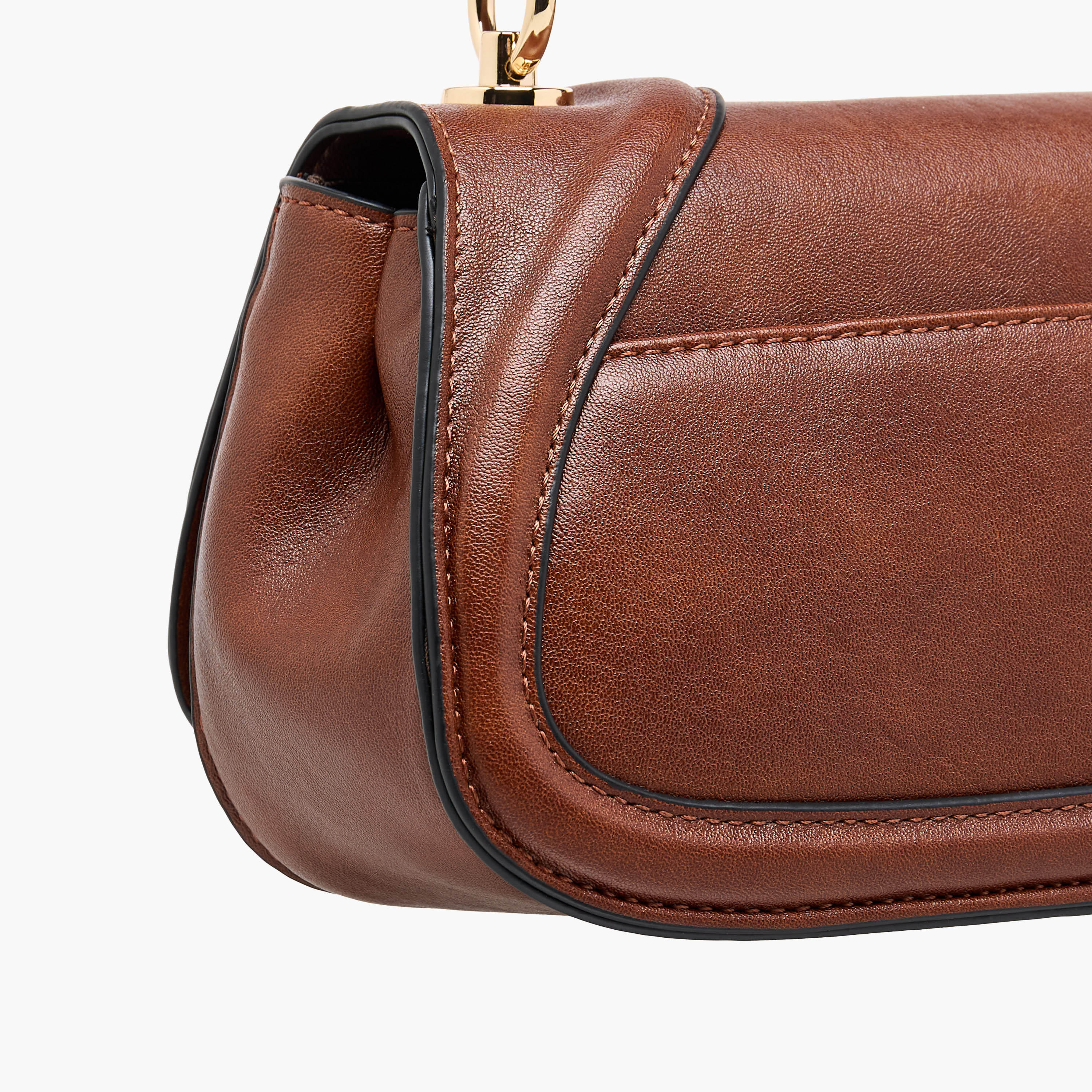 Le Confort Solid Crossbody Bag with Button Closure-women-bagsandwallets-handbags-image-6