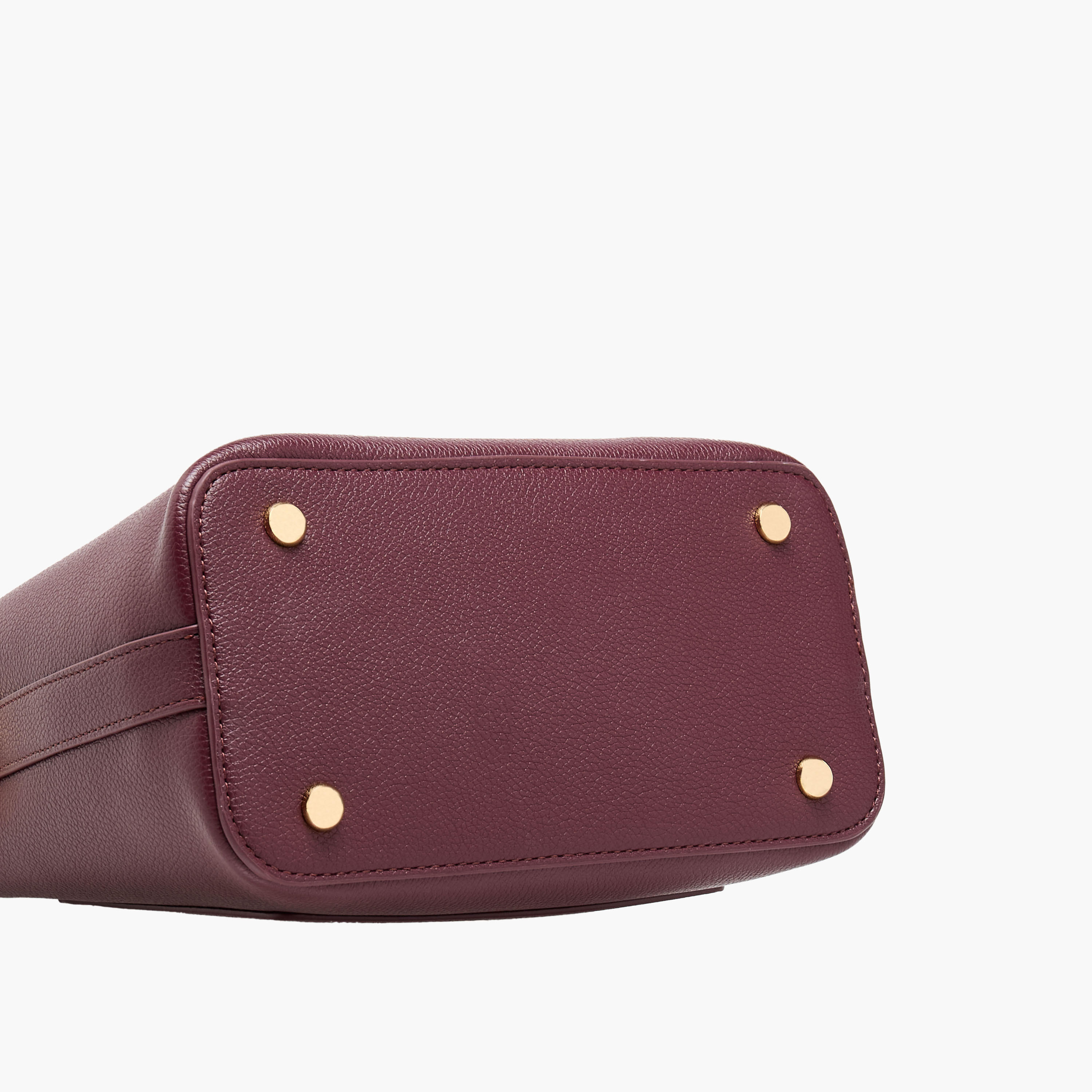 Le Confort Solid Shoulder Bag with Chain Accent and Zip Closure-women-bagsandwallets-handbags-image-7