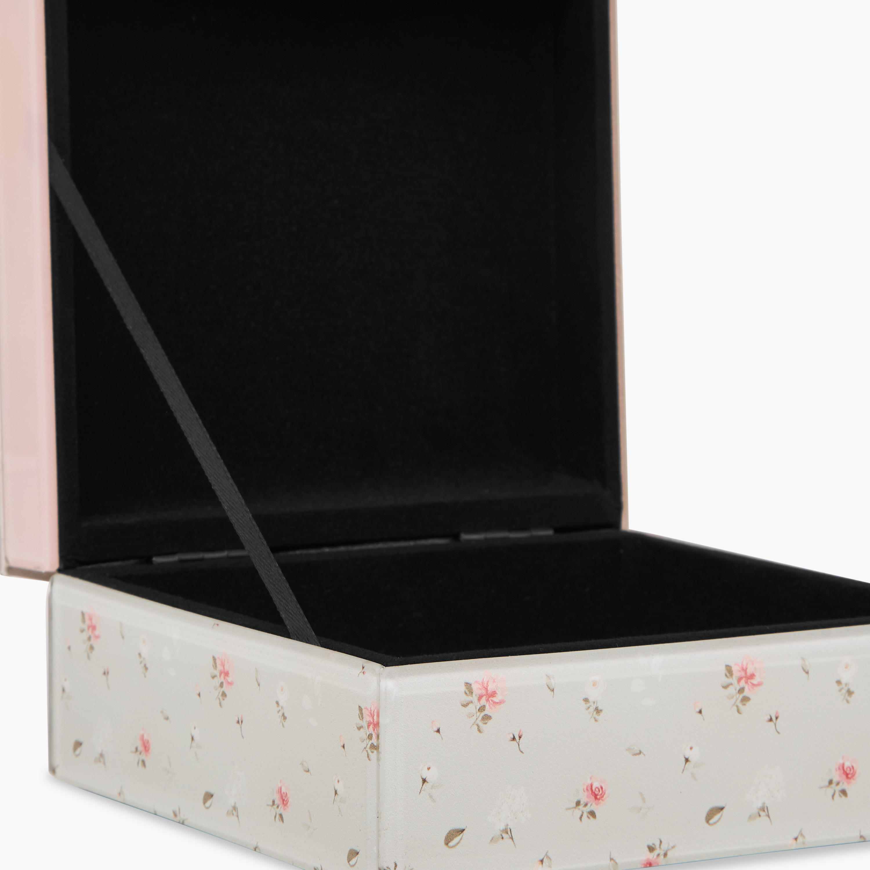 Jewellery Organizer with Floral Print - 15x15x7 cms-women-watchesandjewellery-jewellery-storage-image-5