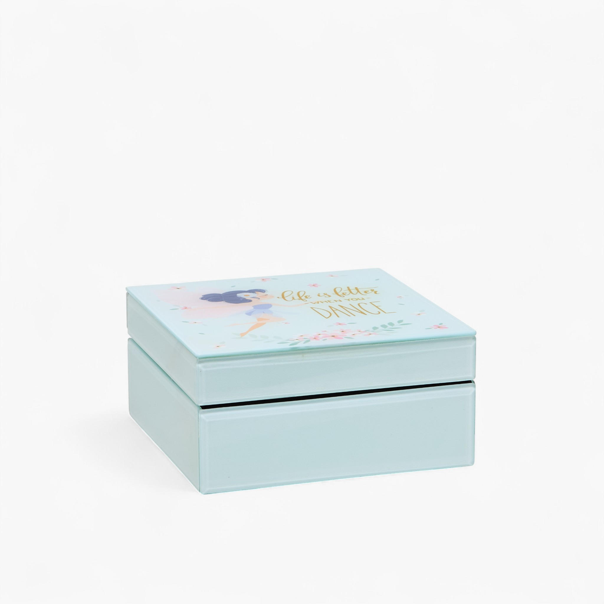 Dancing Fairy Jewellery Organizer with Floral Print - 15x15x7 cms-women-watchesandjewellery-jewellery-storage-image-1