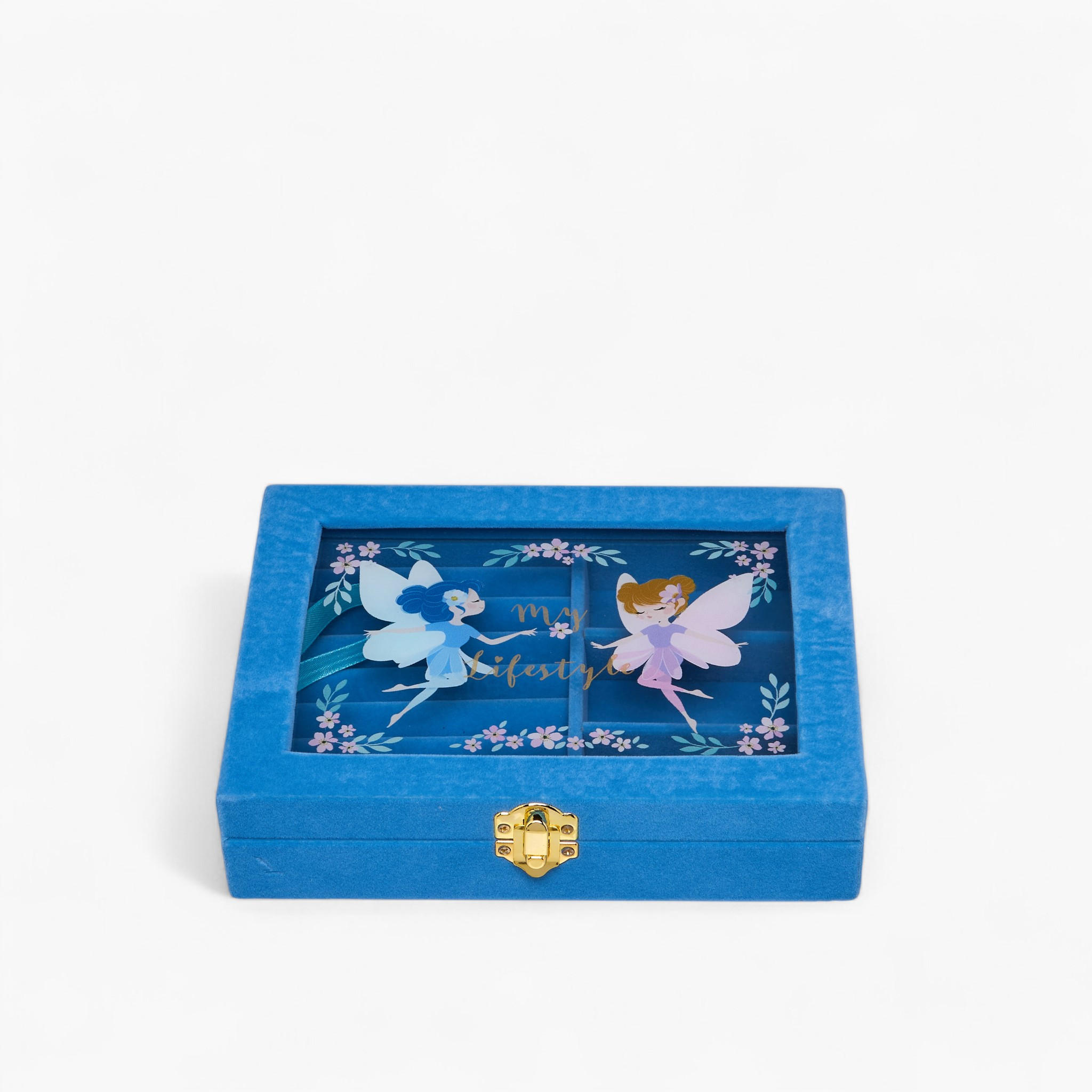 Dancing Fairy Jewellery Organizer with Floral Print - 20x15x5 cms-women-watchesandjewellery-jewellery-storage-image-1