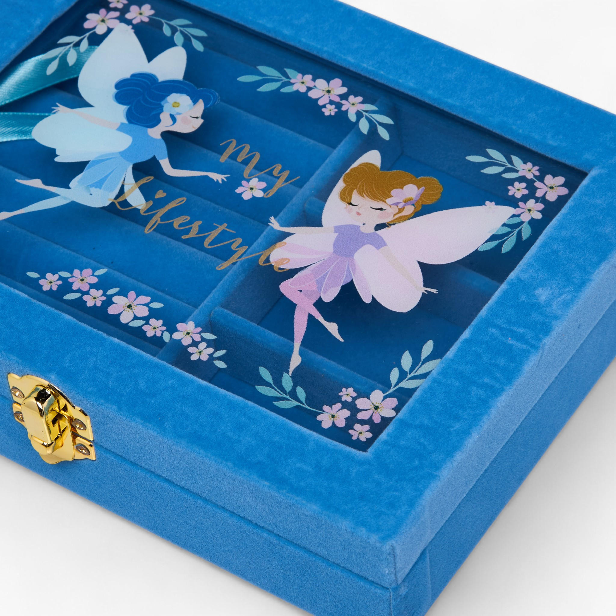 Dancing Fairy Jewellery Organizer with Floral Print - 20x15x5 cms-women-watchesandjewellery-jewellery-storage-image-4
