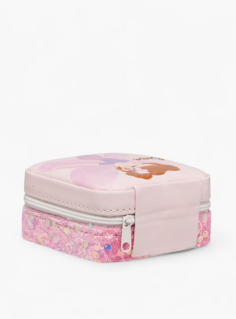 Dancing Fairy Jewellery Organizer with Sequin Detail - 10x10x4 cms-women-watchesandjewellery-jewellery-storage-image-3