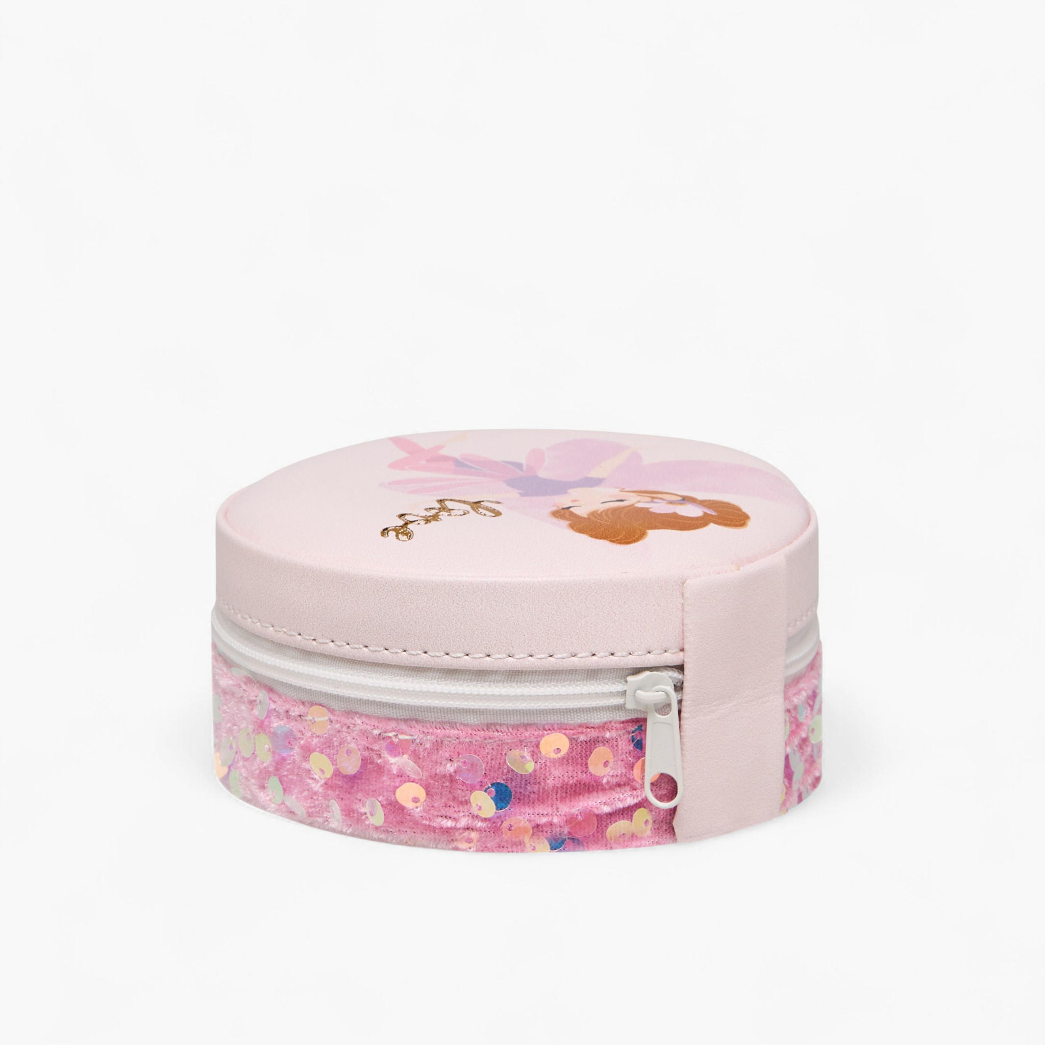Dancing Fairy Jewellery Organizer with Sequin Detail - 9x9x4 cms-women-watchesandjewellery-jewellery-storage-image-3